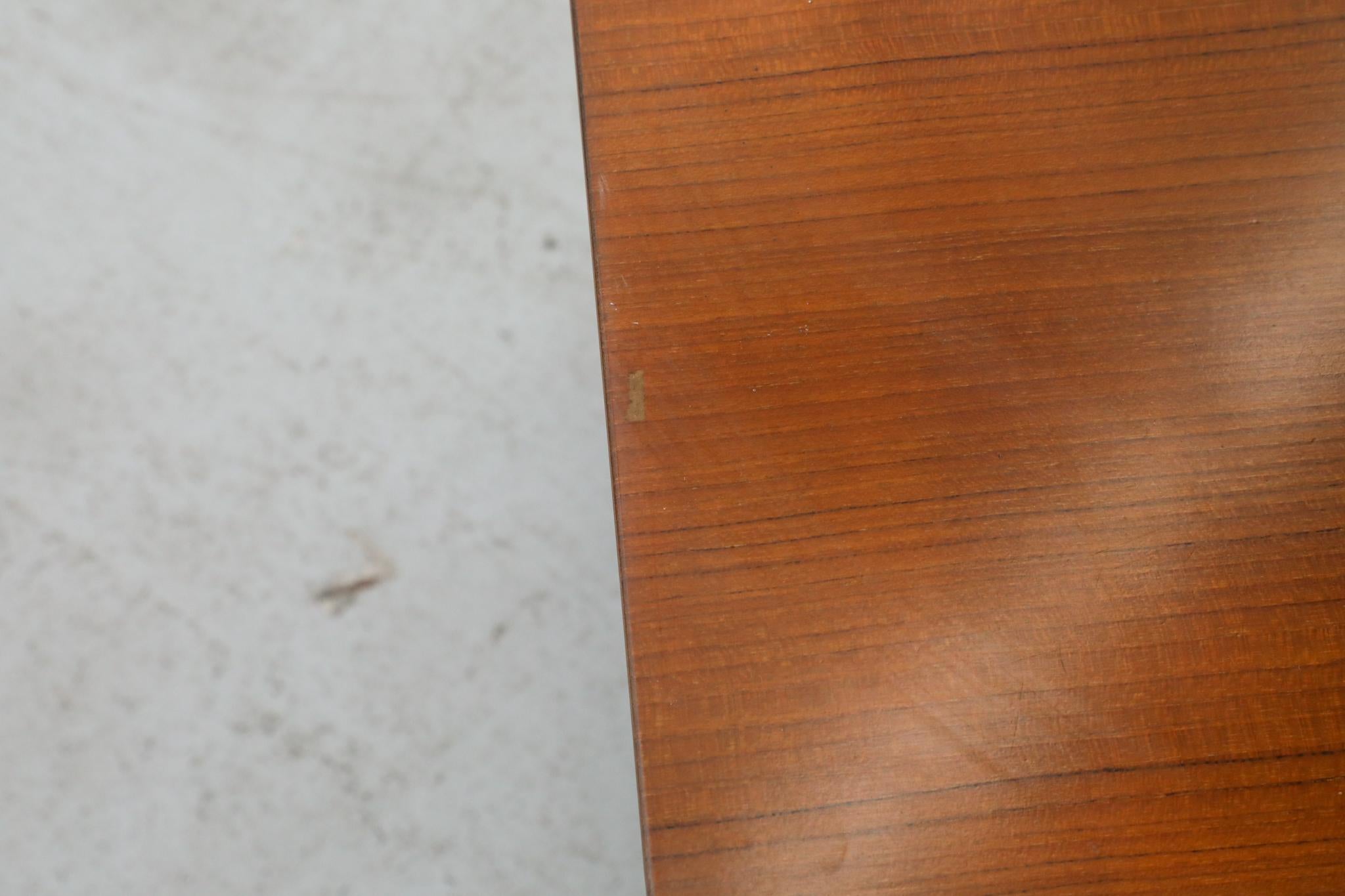 Palutari Teak Desk/Vanity for Dassi, Gio Ponti Style, Mid-Century For Sale 11