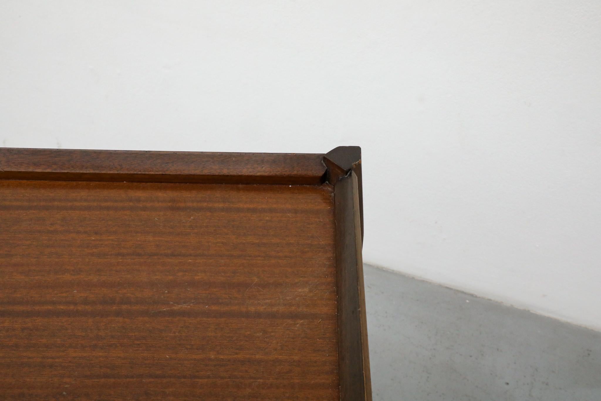 Vittorio Dassi Writing Desk, Gio Ponti Style, Green Drawers, Mid-Century For Sale 6