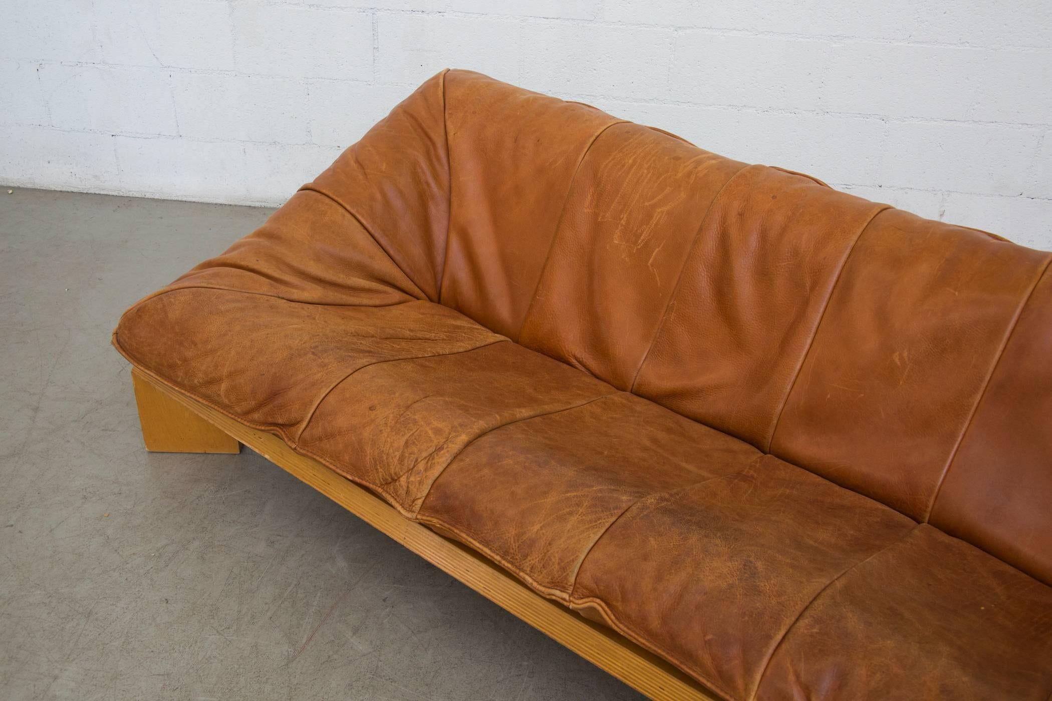 Mid-Century Modern Gerard Van Den Berg for Montis Three-Seat Oslo Sofa
