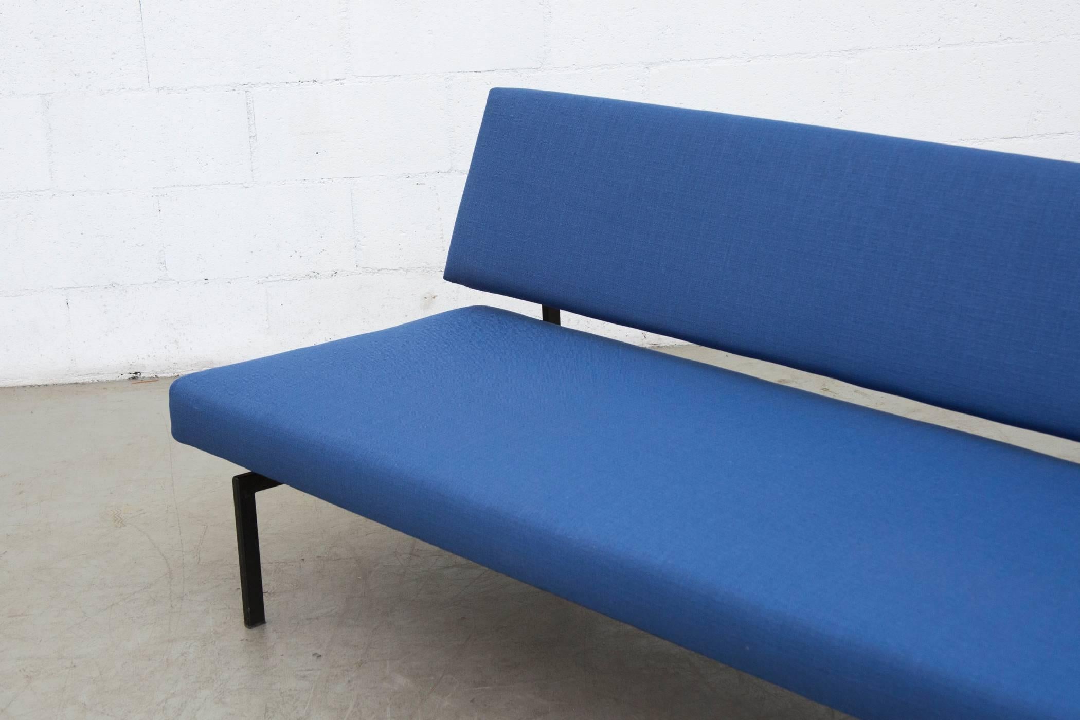 Royal Blue Gijs van der Sluis Streamline Sofa In Good Condition In Los Angeles, CA