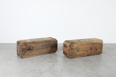 Reclaimed Amsterdam Canal Foundation Timber Beams