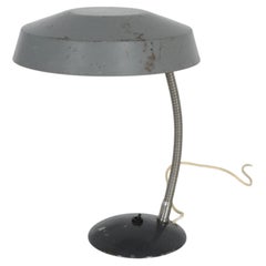 1950s Hungarian Bauhaus-Style Gooseneck Desk Lamp by EAKV