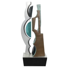 Sculpture constructiviste abstraite dans le style de Katarzyna Kobro