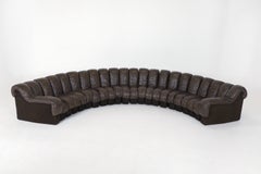De Sede DS-600 Nonstop Sofa by Berger, Peduzzi-Riva & Ulrich, 22 Sections