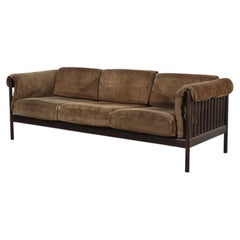 Johannes Andersen: Wenge-Lounge-Sofa für CF Christensen, 1960er Jahre