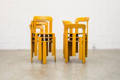 Set of Six Rey Chairs by Bruno Rey for Dietiker