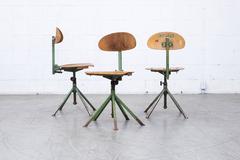 Prouve Inspired Industrial Drafting Chairs