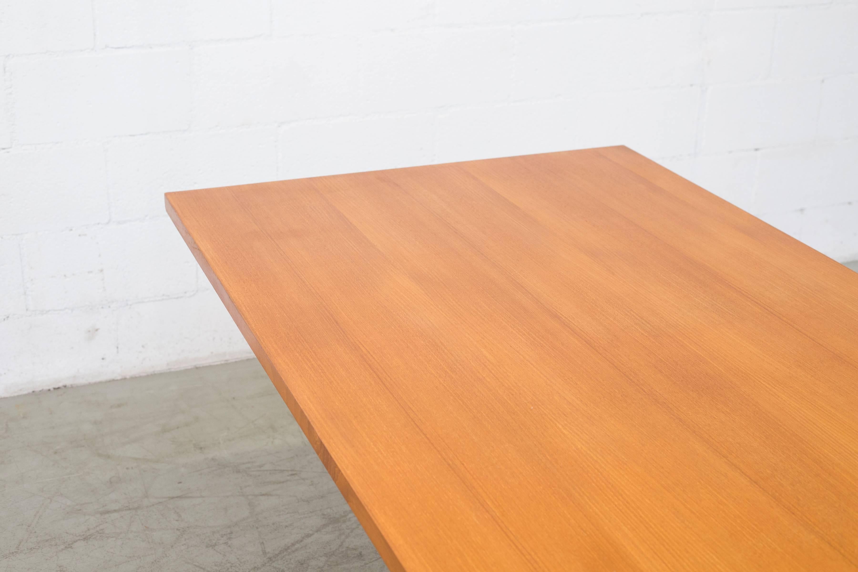 Gispen Dining or Conference Table In Good Condition In Los Angeles, CA