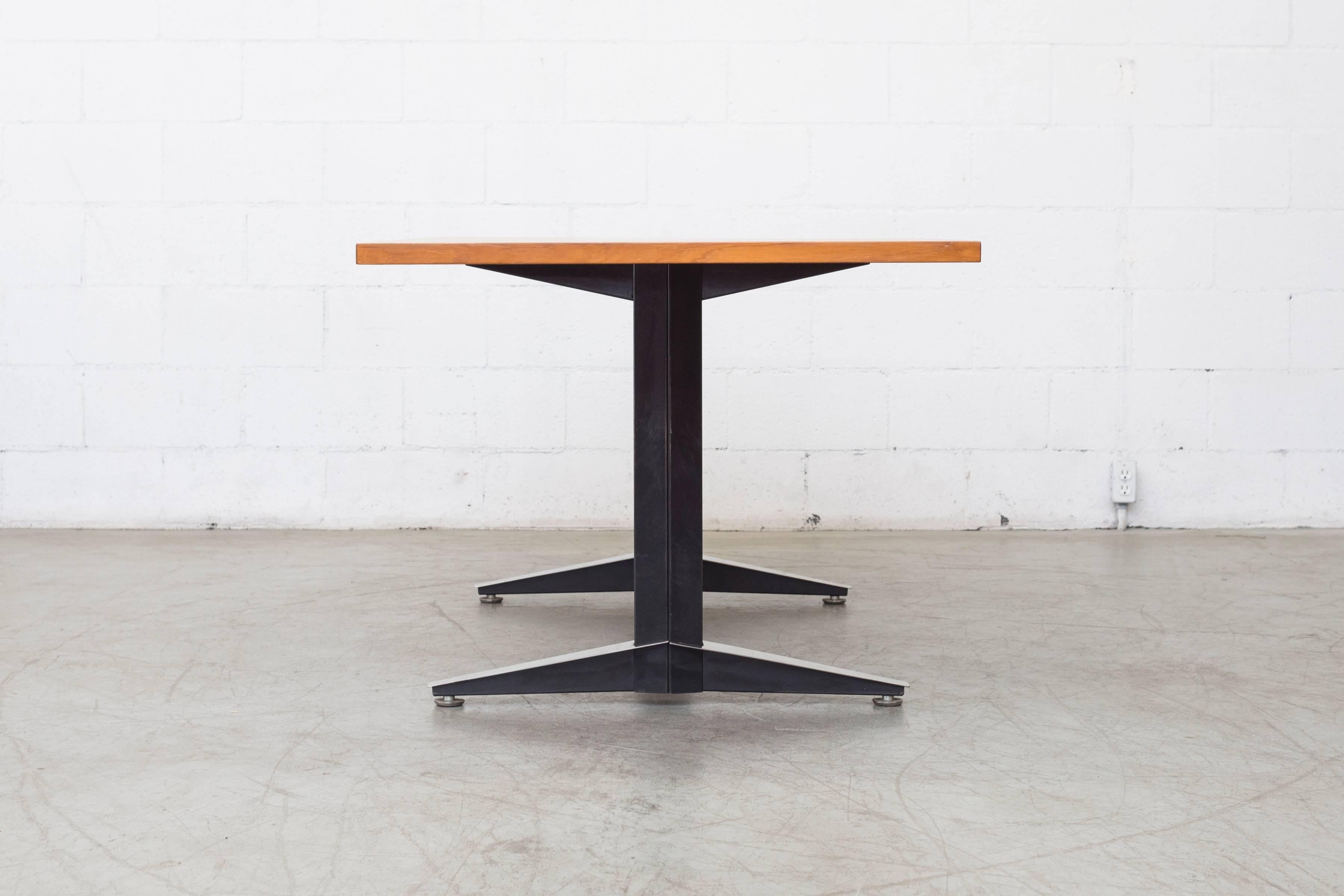 Mid-Century Modern Gispen Dining or Conference Table