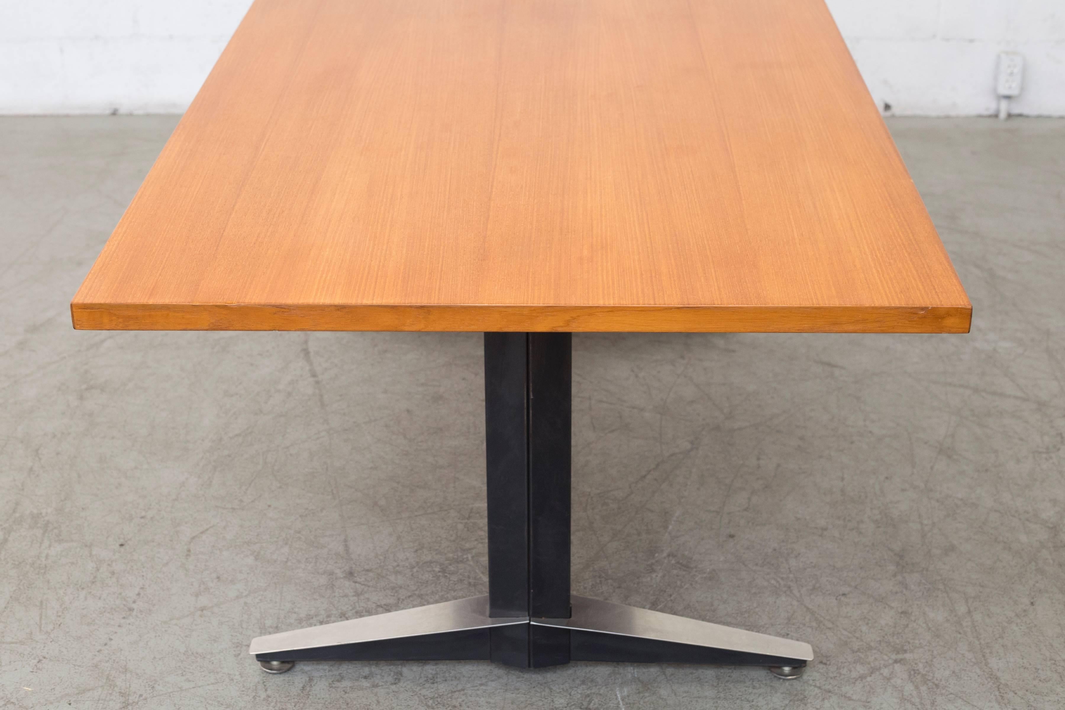 Dutch Gispen Dining or Conference Table