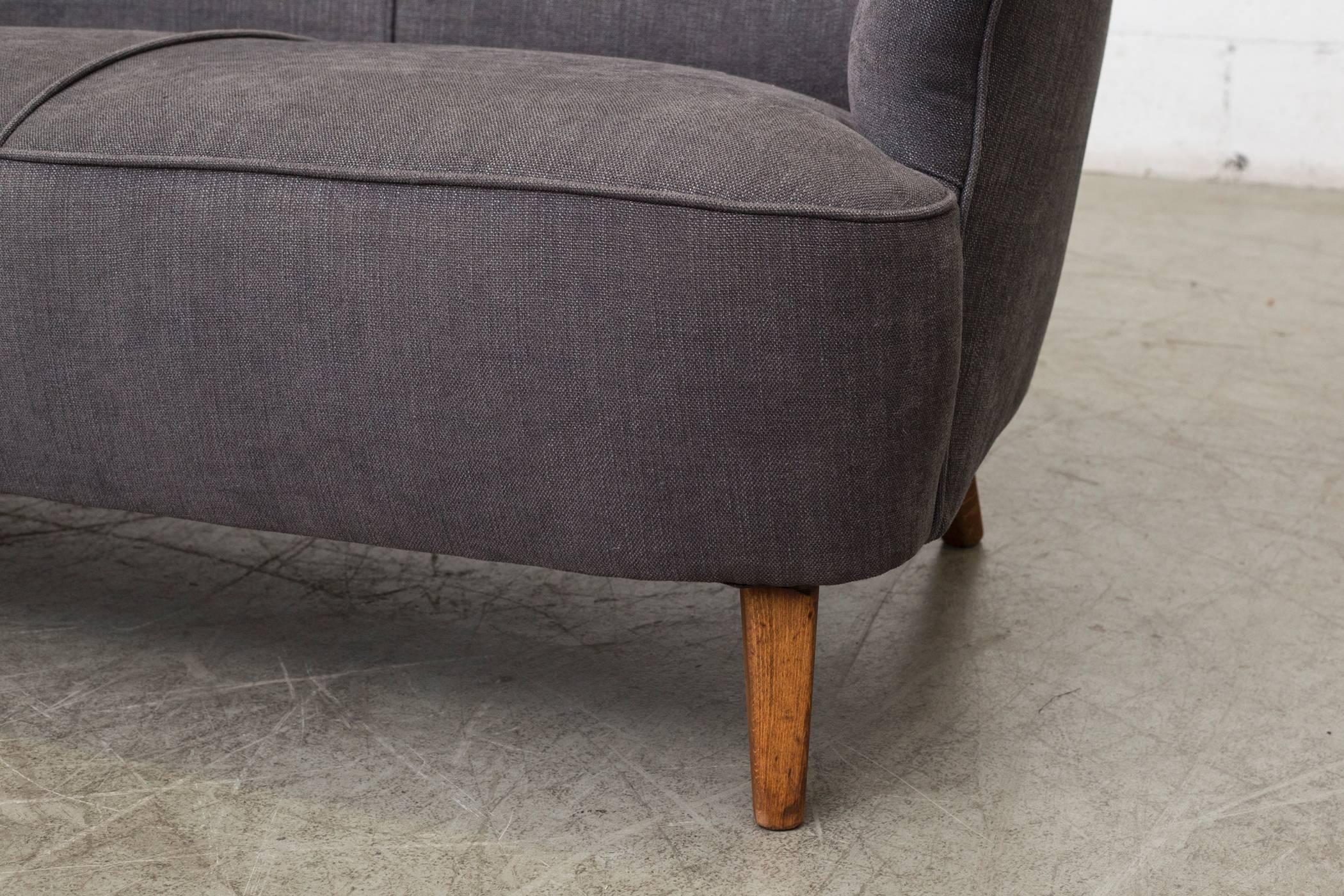Fabric Theo Ruth for Artifort Three-Seat Sofa