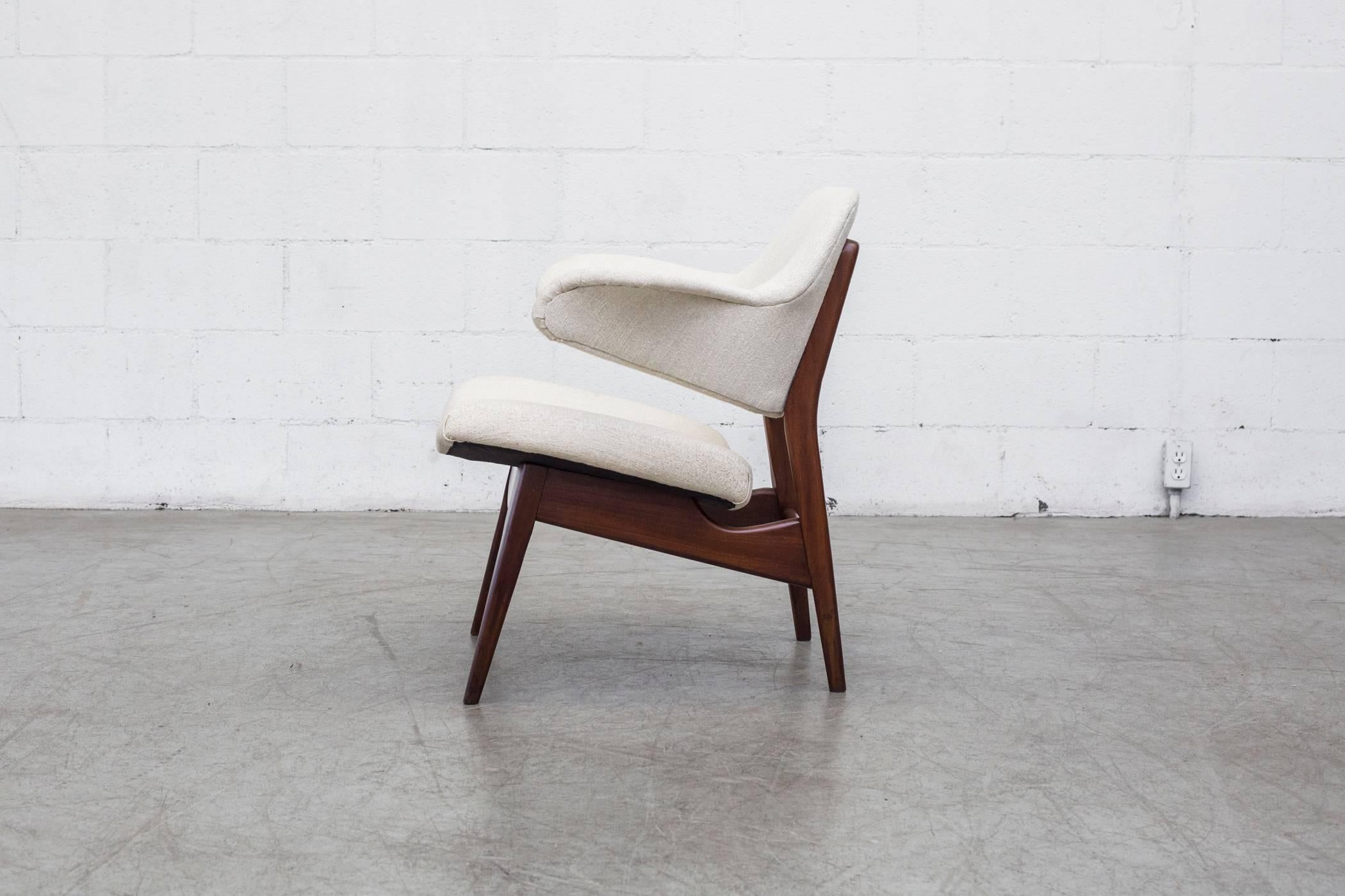 Mid-Century Modern Ib Kofod Larsen Style Lounge Chair by Webe