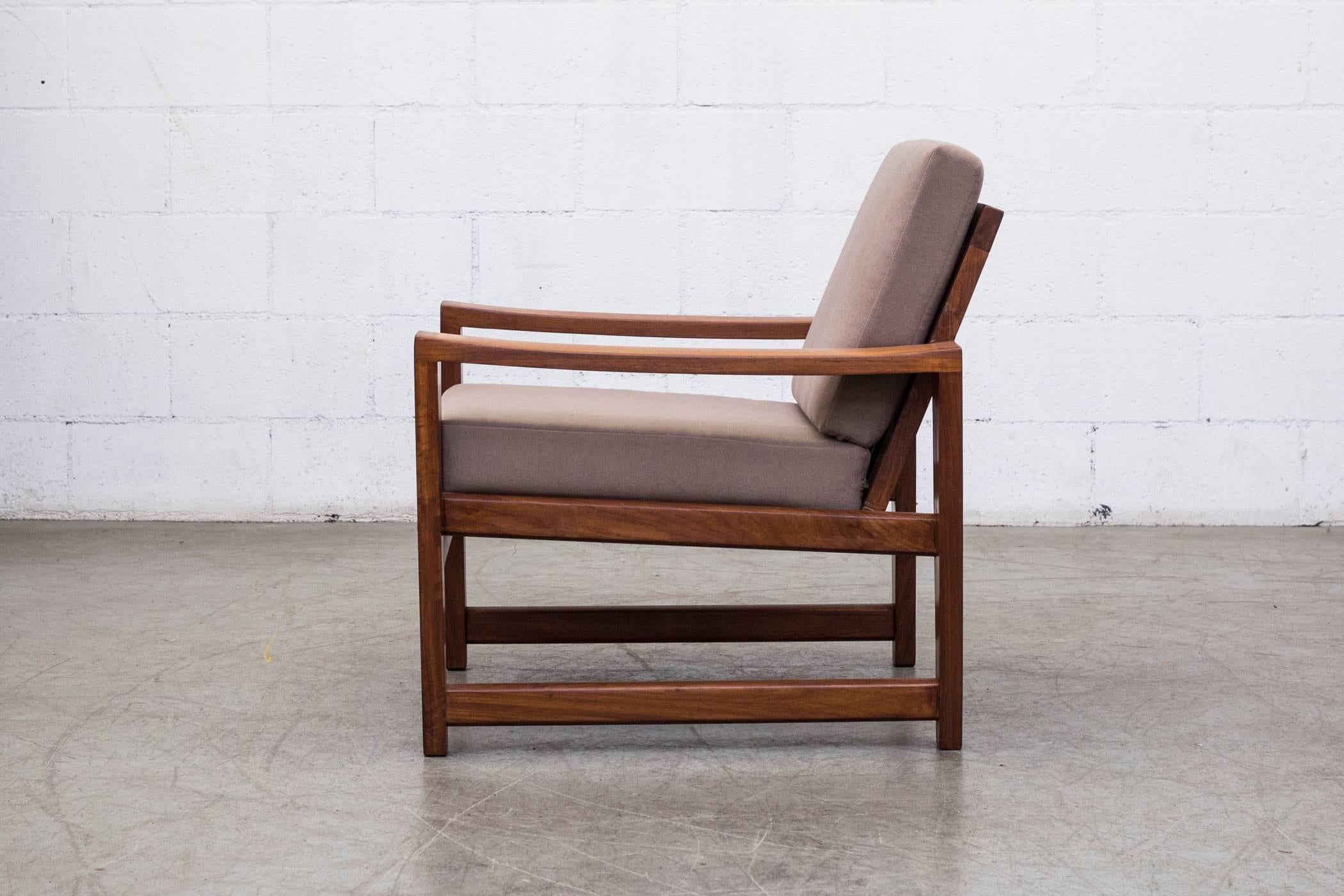 Mid-Century Modern Danish Modern Teak Lounge Chair