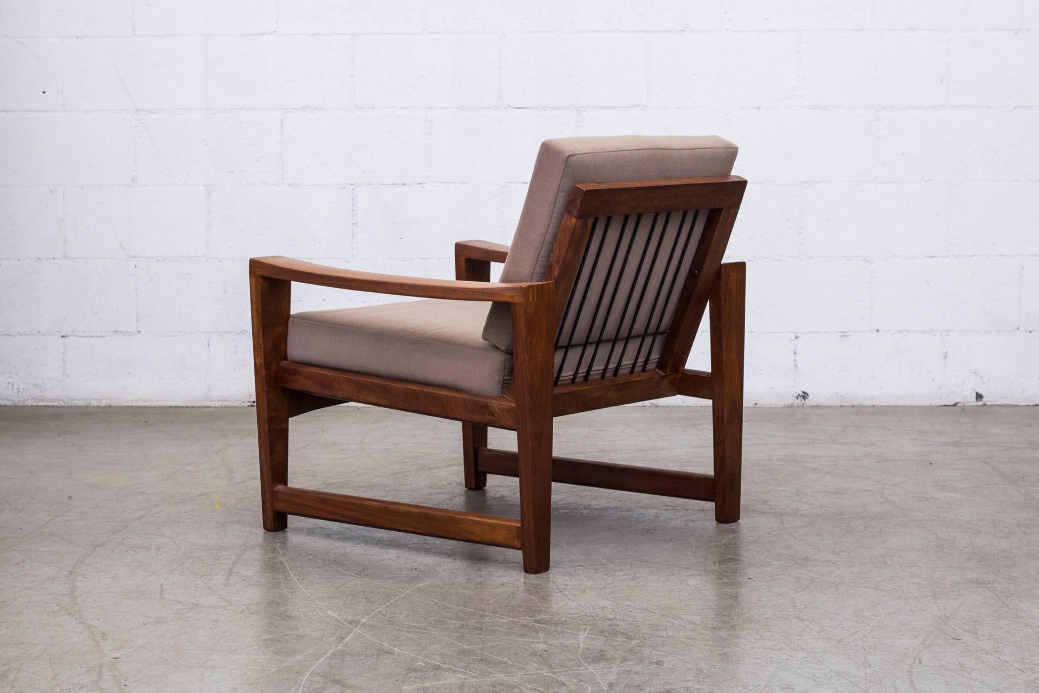 Danish Modern Teak Lounge Chair In Good Condition In Los Angeles, CA