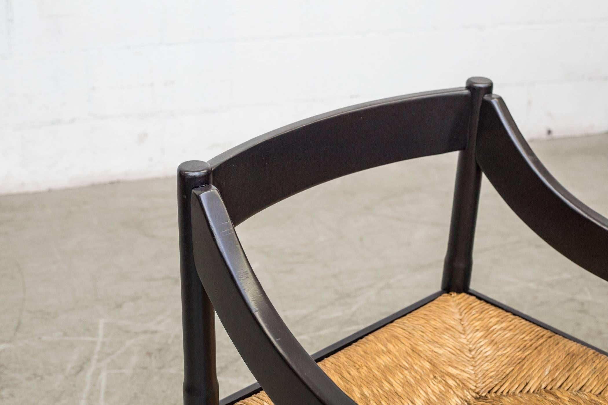 Set of Ten Vico Magistretti Chairs for Cassina Carimate 1