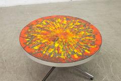 Artistic Belarti Style Tile Table Coffee Table