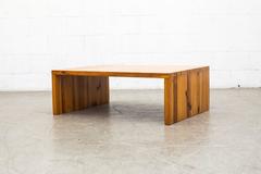 Table basse ou banc en bois de pin Aat Van Apeldoorn