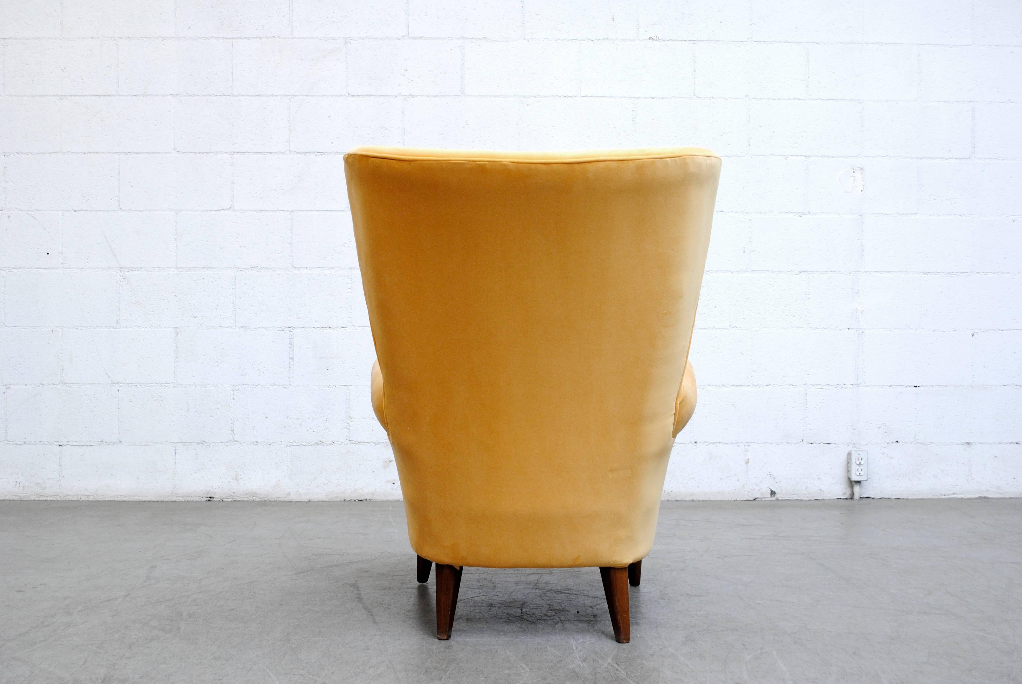 Mid-Century Modern Theo Ruth Lounge Chair by Artifort
