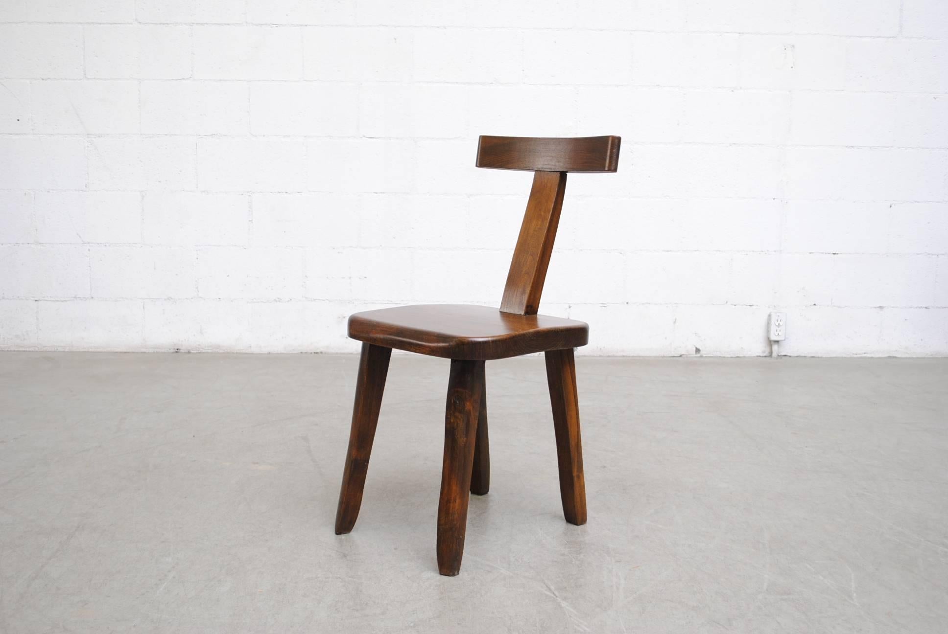 Mid-Century Modern Set of Eight Black Walnut Finnish Chairs by Olavi Hänninen