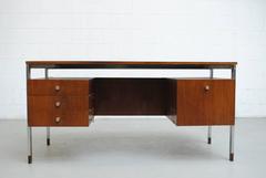 Alfred Hendrickx Style Teak Writing Desk