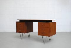Cees Braakman Desk with Hairpin Legs