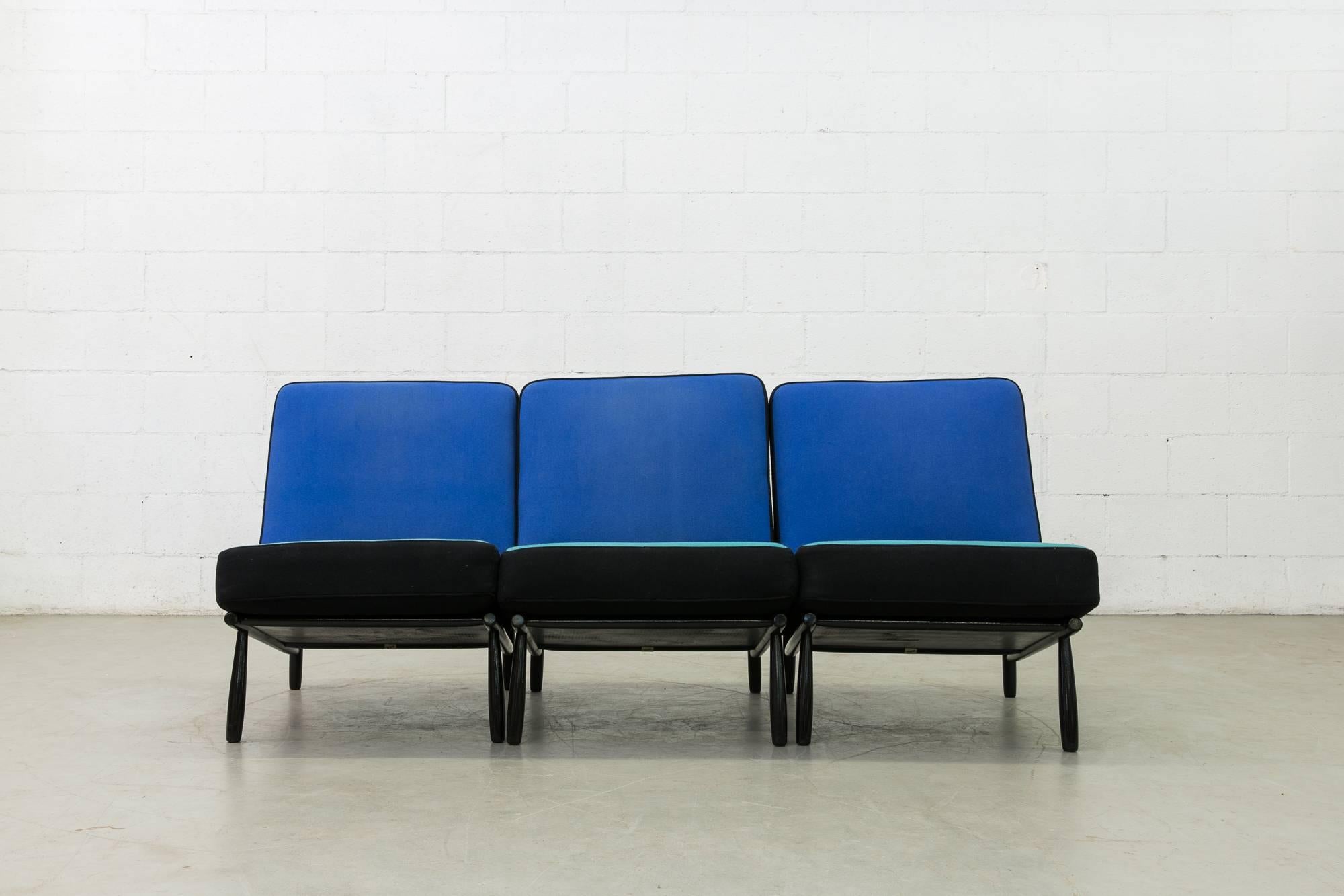 Mid-Century Modern Set of Three Alf Svensson Domus Easy Chairs for DUX