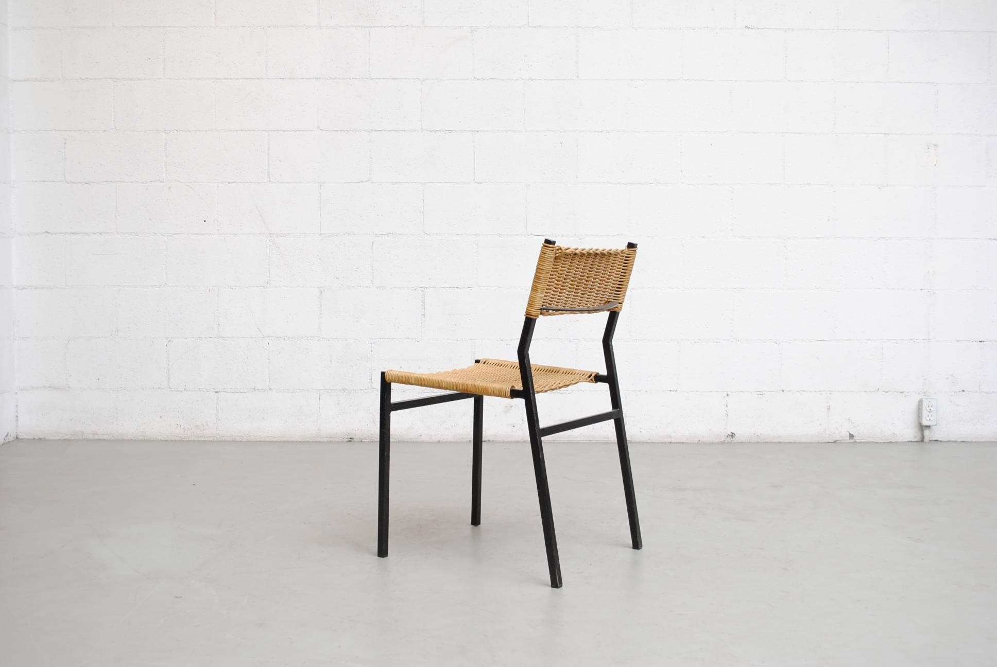 Mid-20th Century Set of Four Martin Visser Dining Chairs