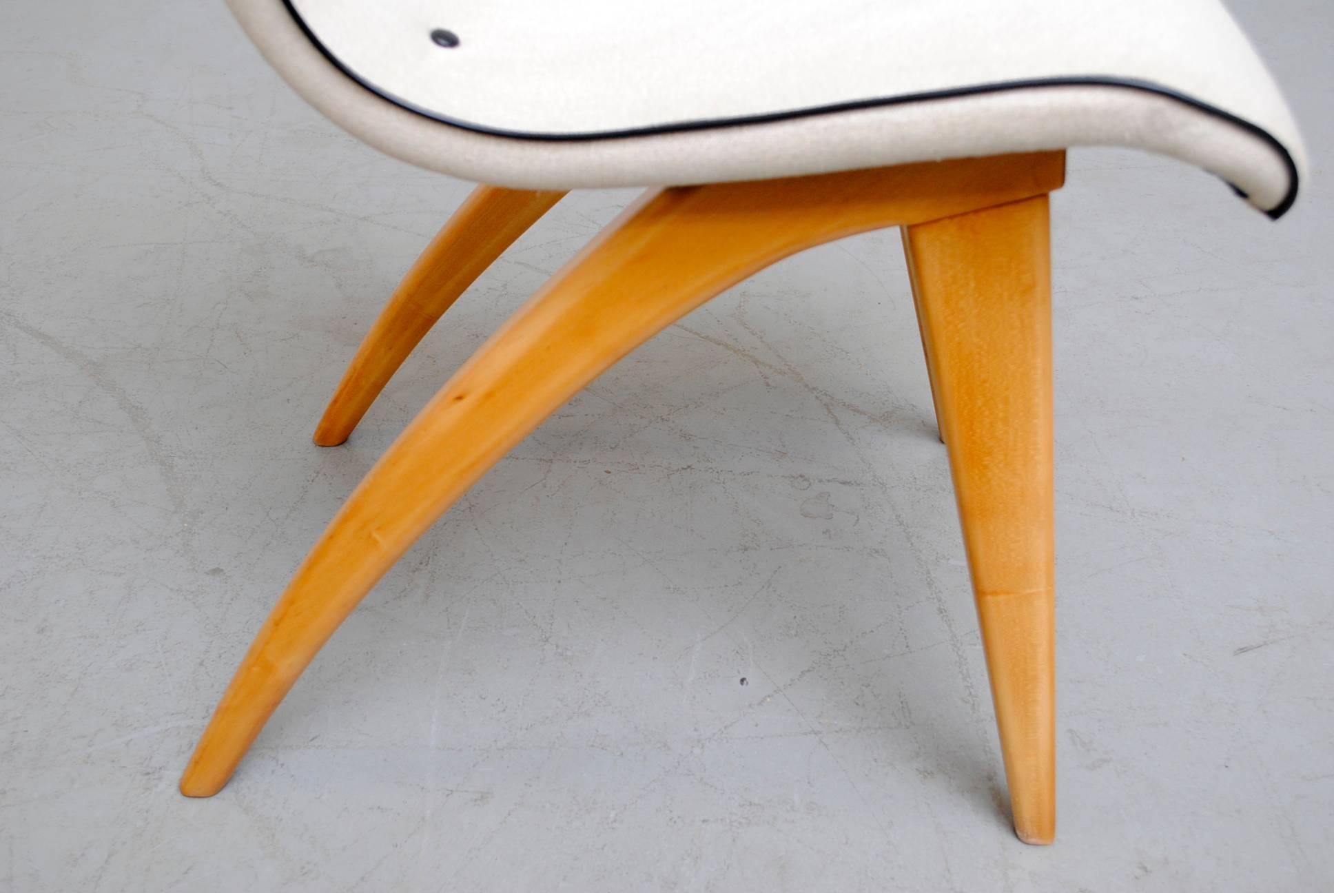 Mid-20th Century Pair of Van Os Dining Chair from Culemborg
