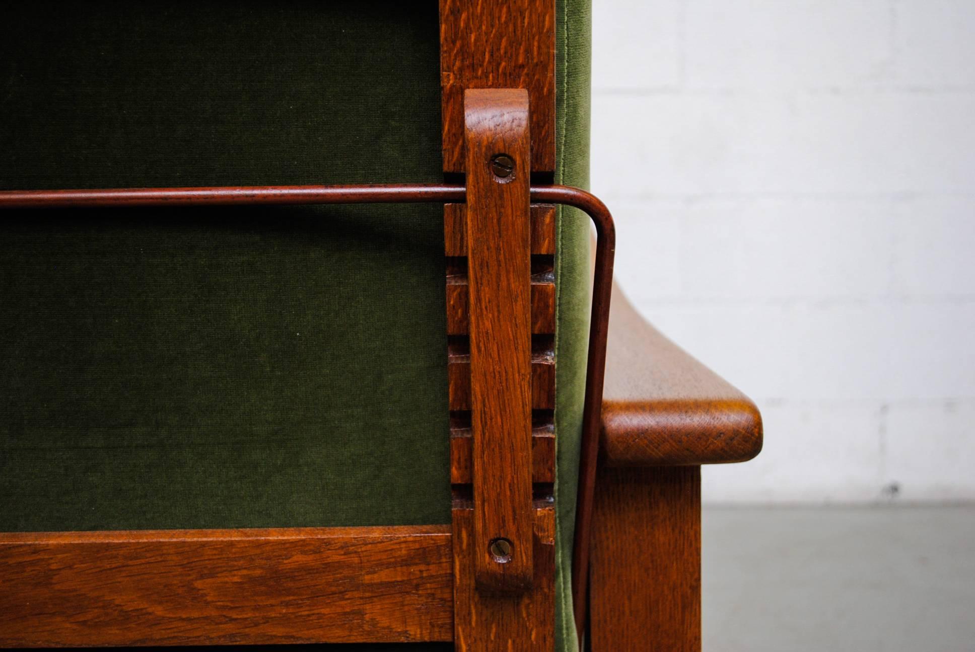 Beautiful Dutch Deco Reclining Lounge Chair 3