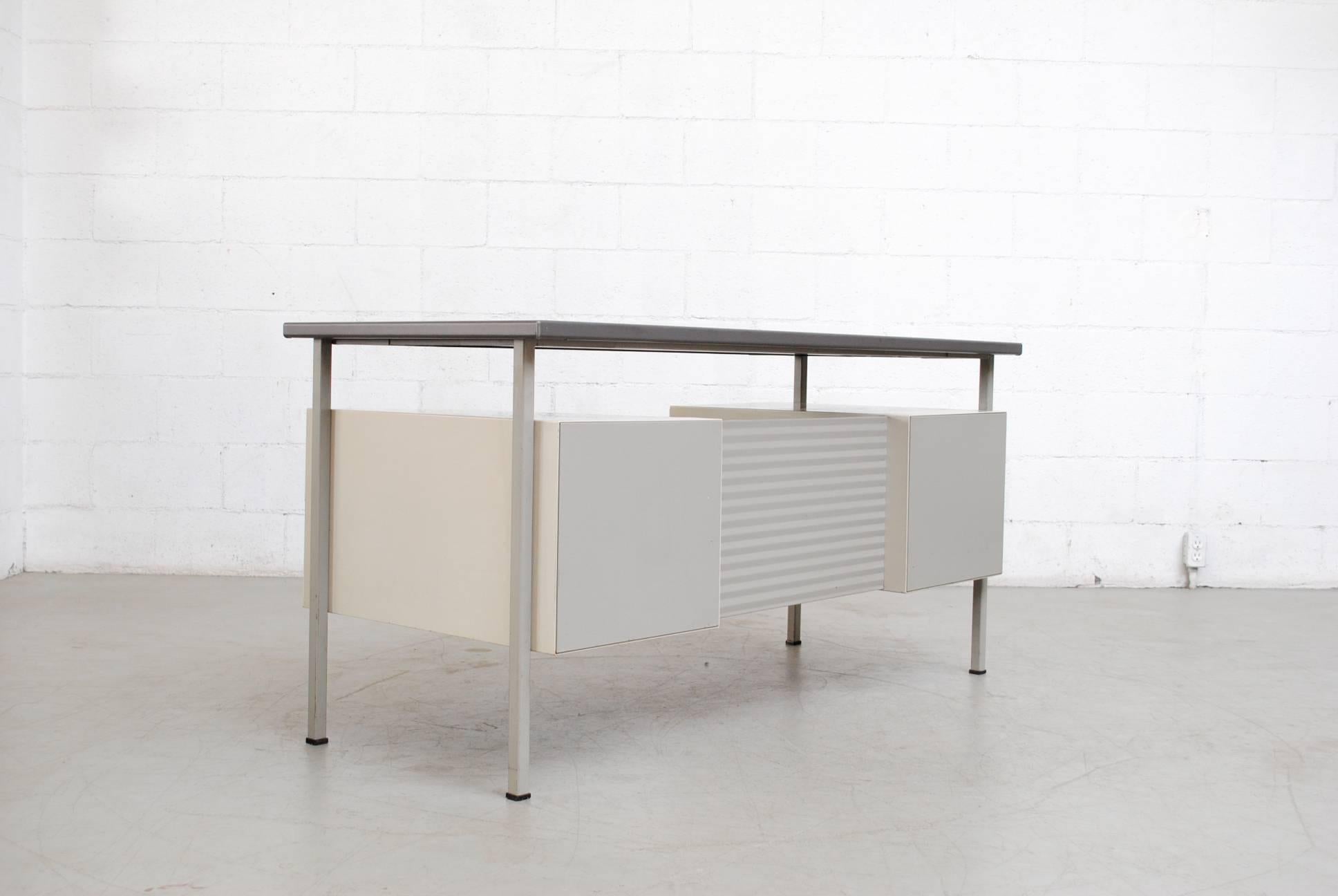 Dutch Gispen Industrial Desk by a.R. Cordemeyer