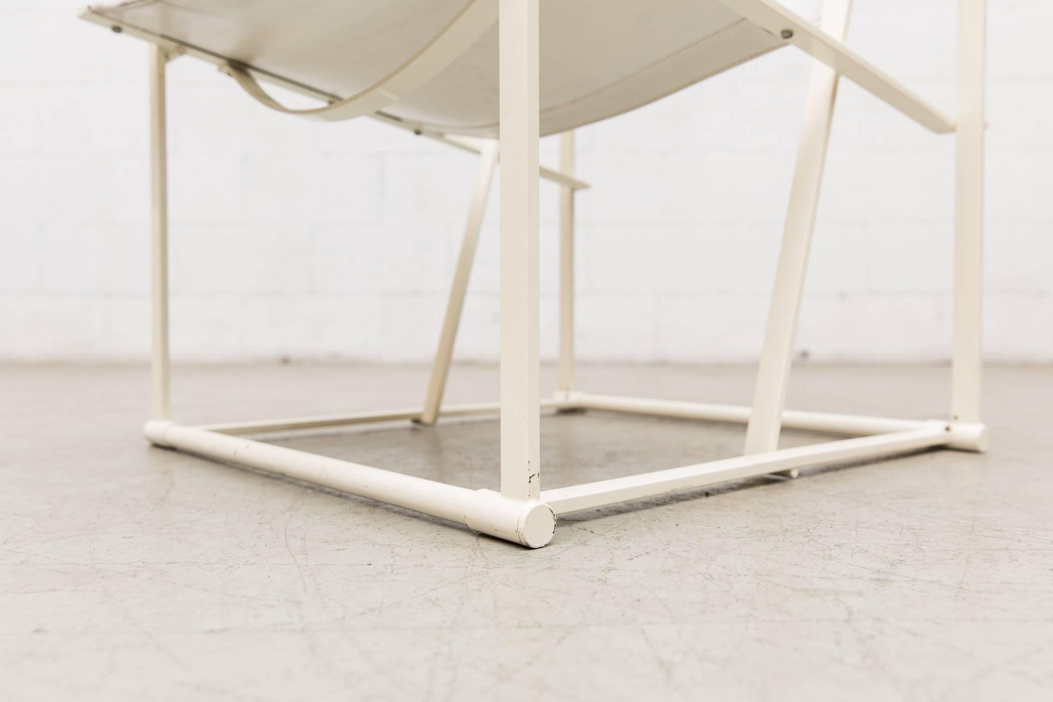 Leather Cube Lounge Chair by Radboud Van Beekum for Pastoe