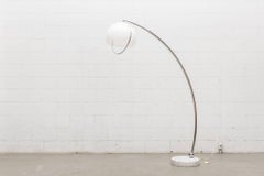 Mod 1970s Large Arc Lamp with Marble Base