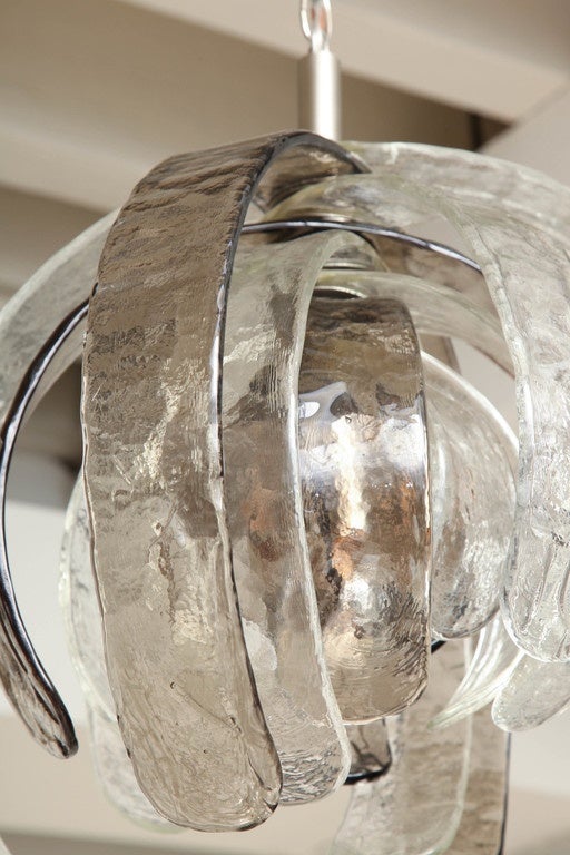 Mid-20th Century Textured Murano Glass 