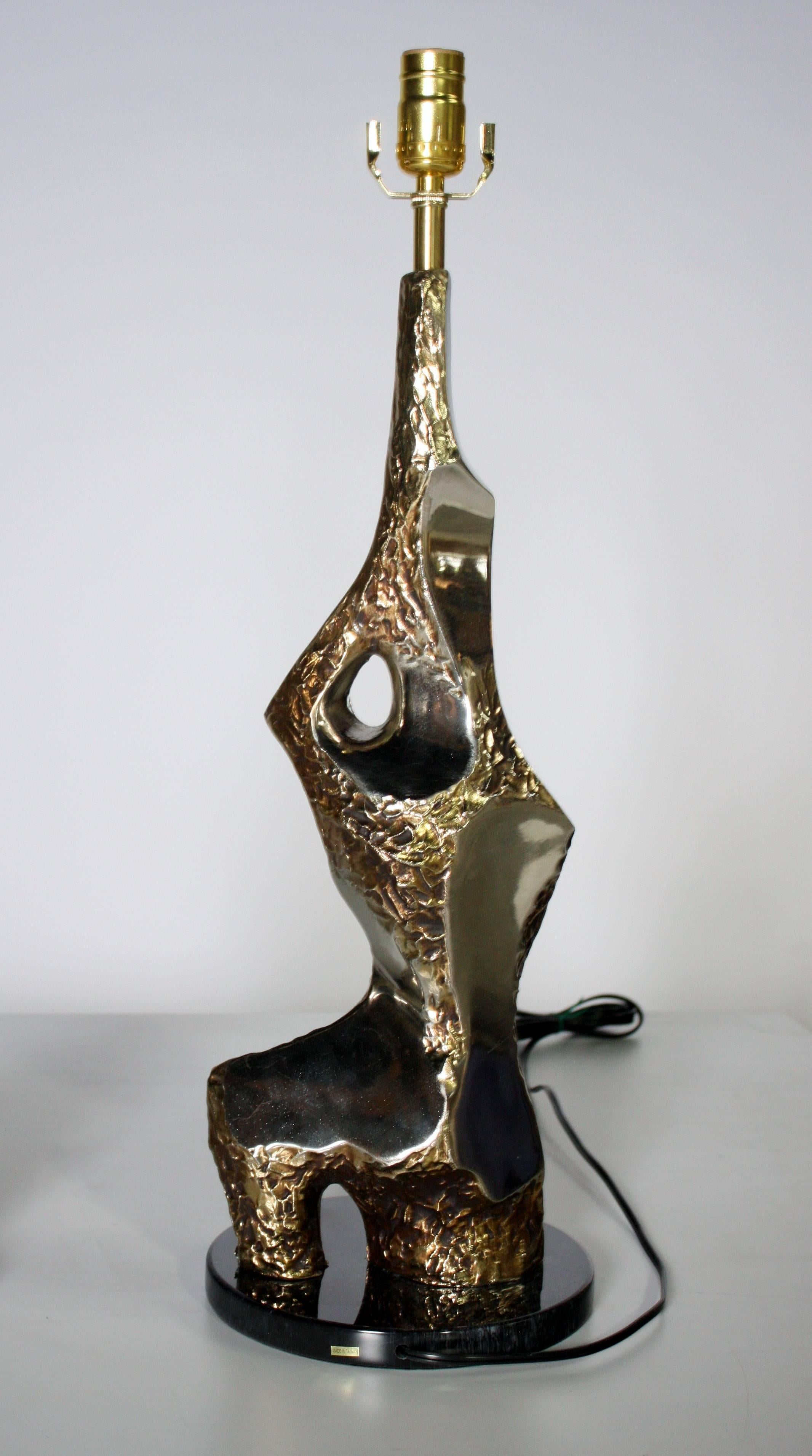 Mid-20th Century Sculptural Brutalist Torso Lamps by Laurel