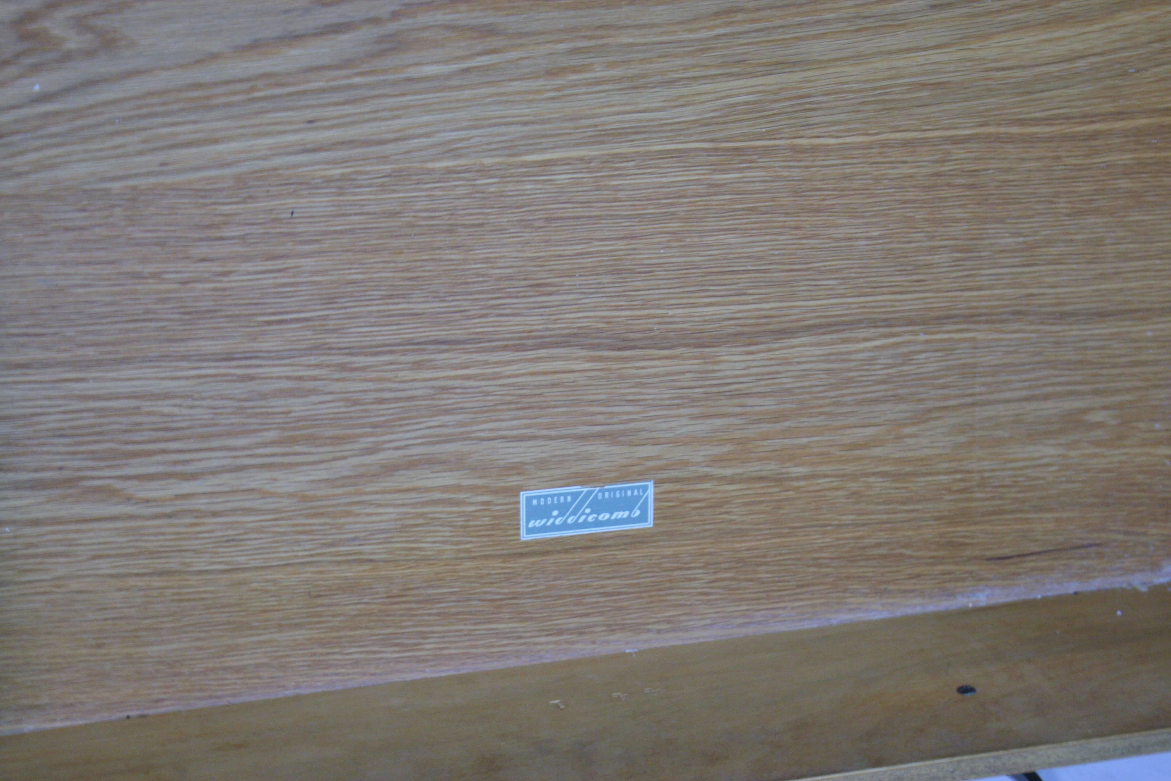 Wood T.H. Robsjohn-Gibbings Five-Drawer Dresser