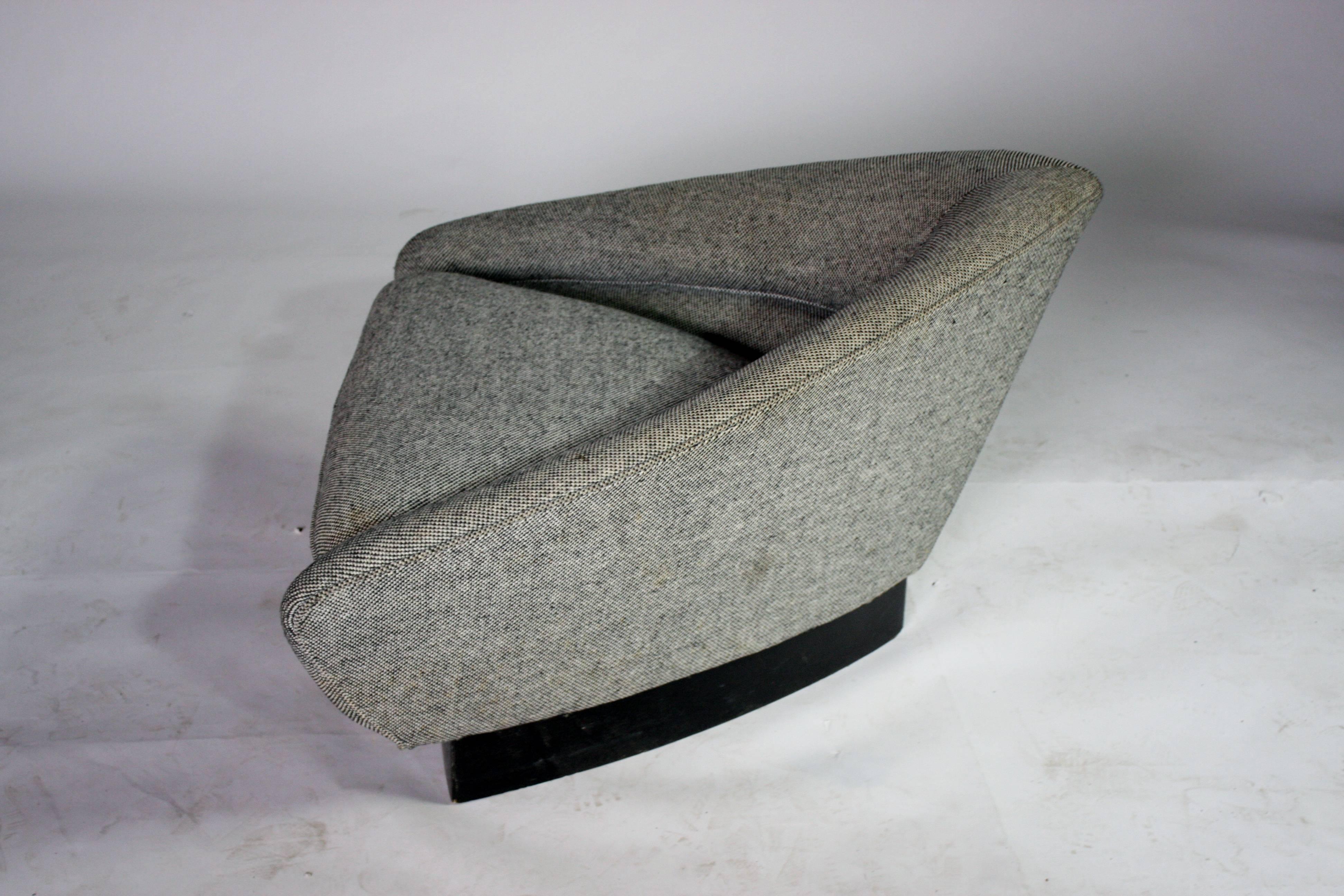 North American Adrian Pearsall Style Triangle Chair