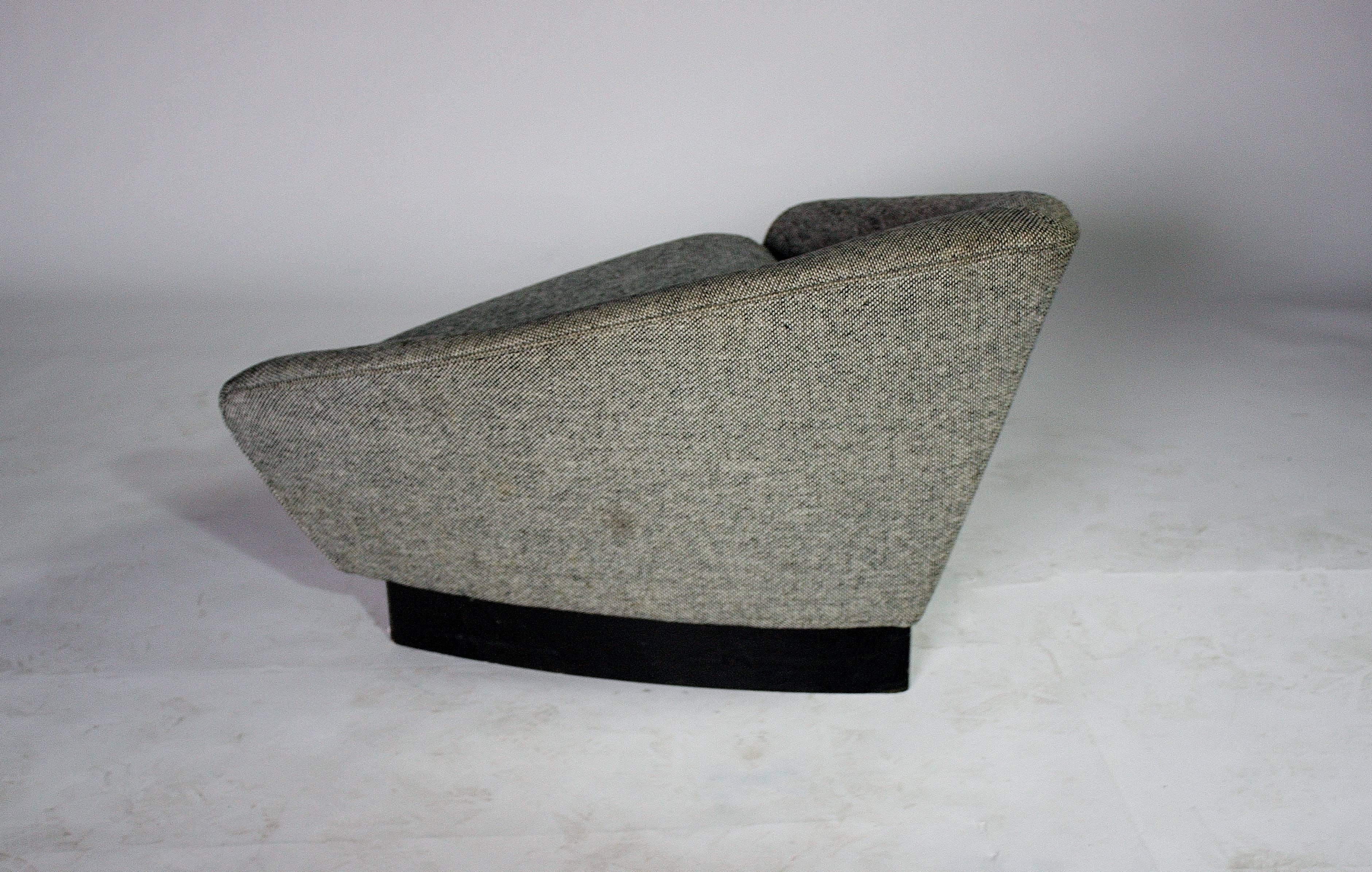 Wood Adrian Pearsall Style Triangle Chair