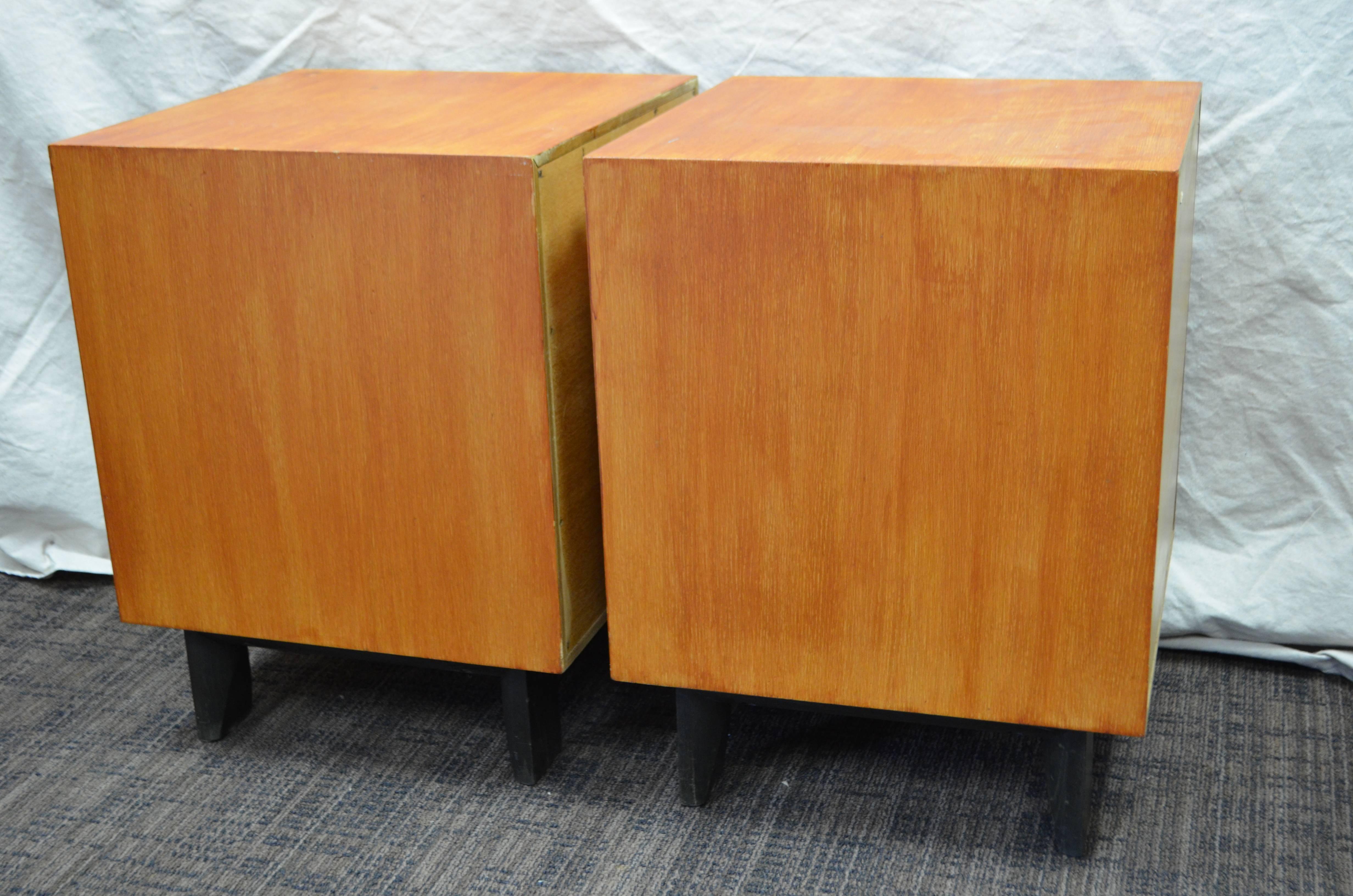 Bedside Tables / Nightstands ‘Pair’ Designed by George Nelson for Herman Miller 2