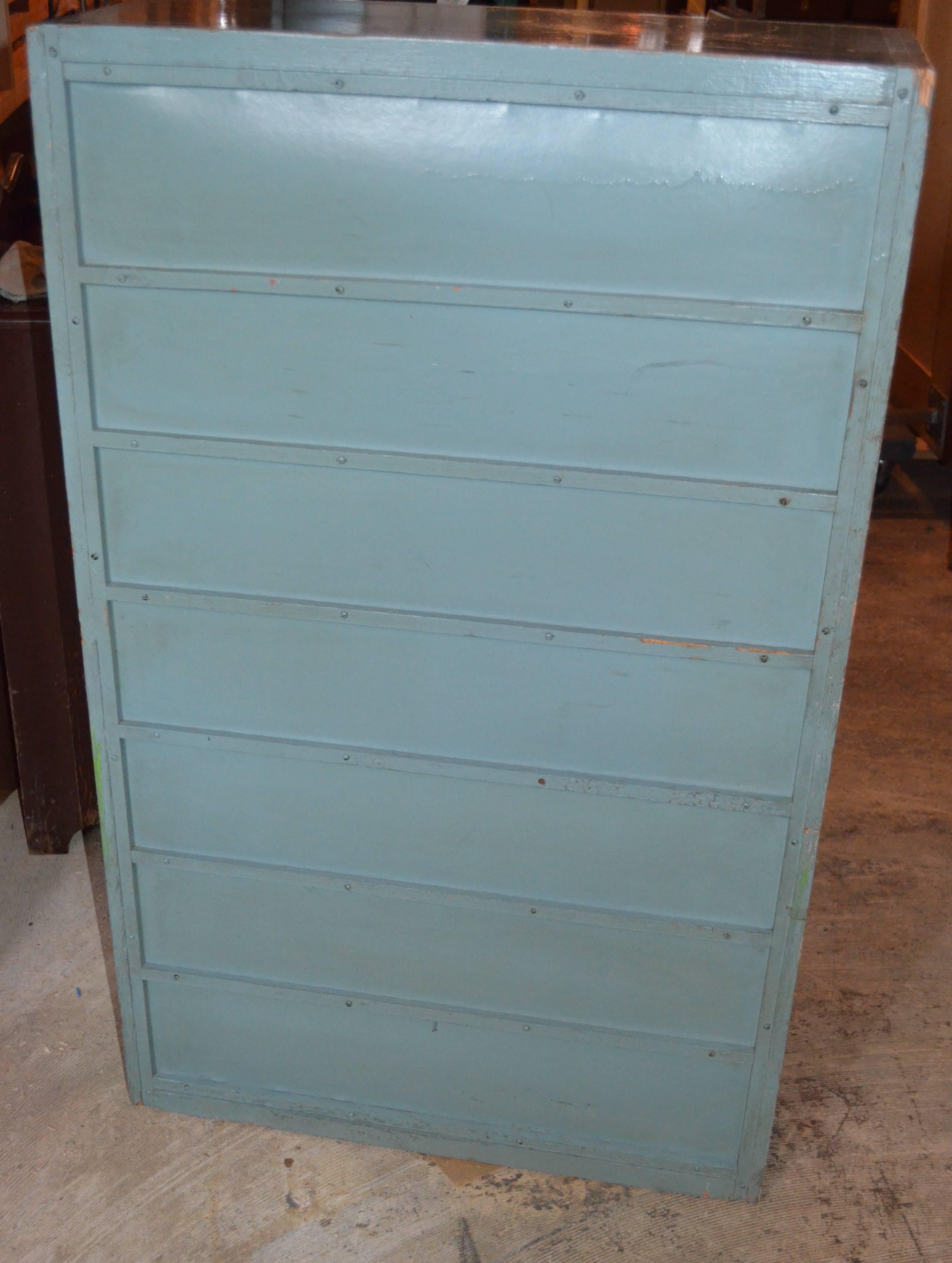 Cabinet Used to Slot Mail, US Postal Service, 1957 In Excellent Condition In Madison, WI