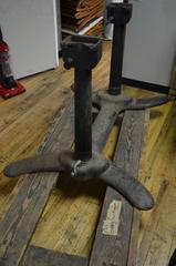 Gym Pommel Base, Add Top for Work, Conference, Dining or Kitchen Island Table