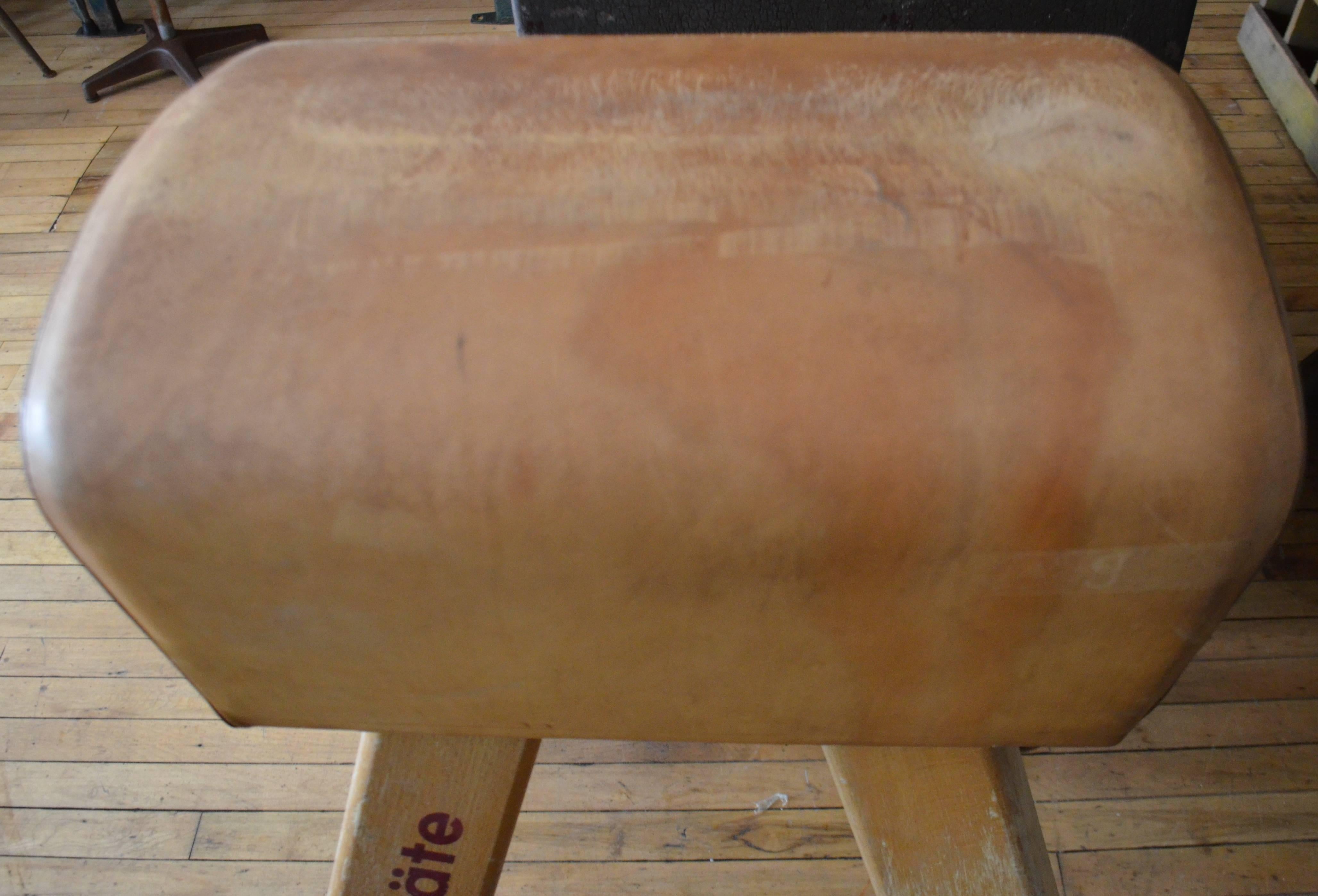 German pommel with leather top referred to as a 