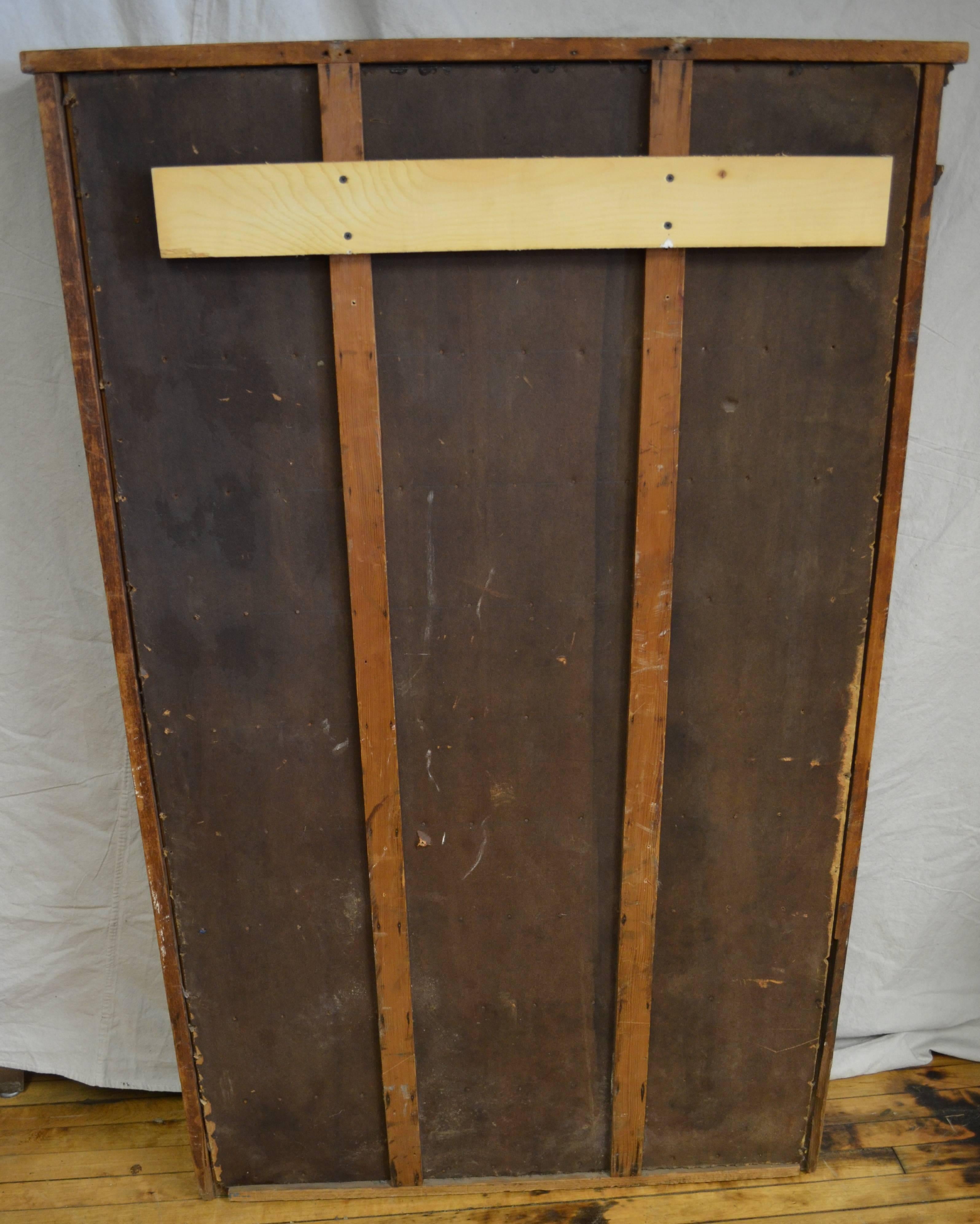 20th Century Postal Filing Cabinet with Numbered Mail Slots