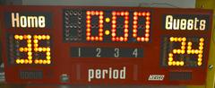 Basketball Scoreboard from NEVCO, early 1980s