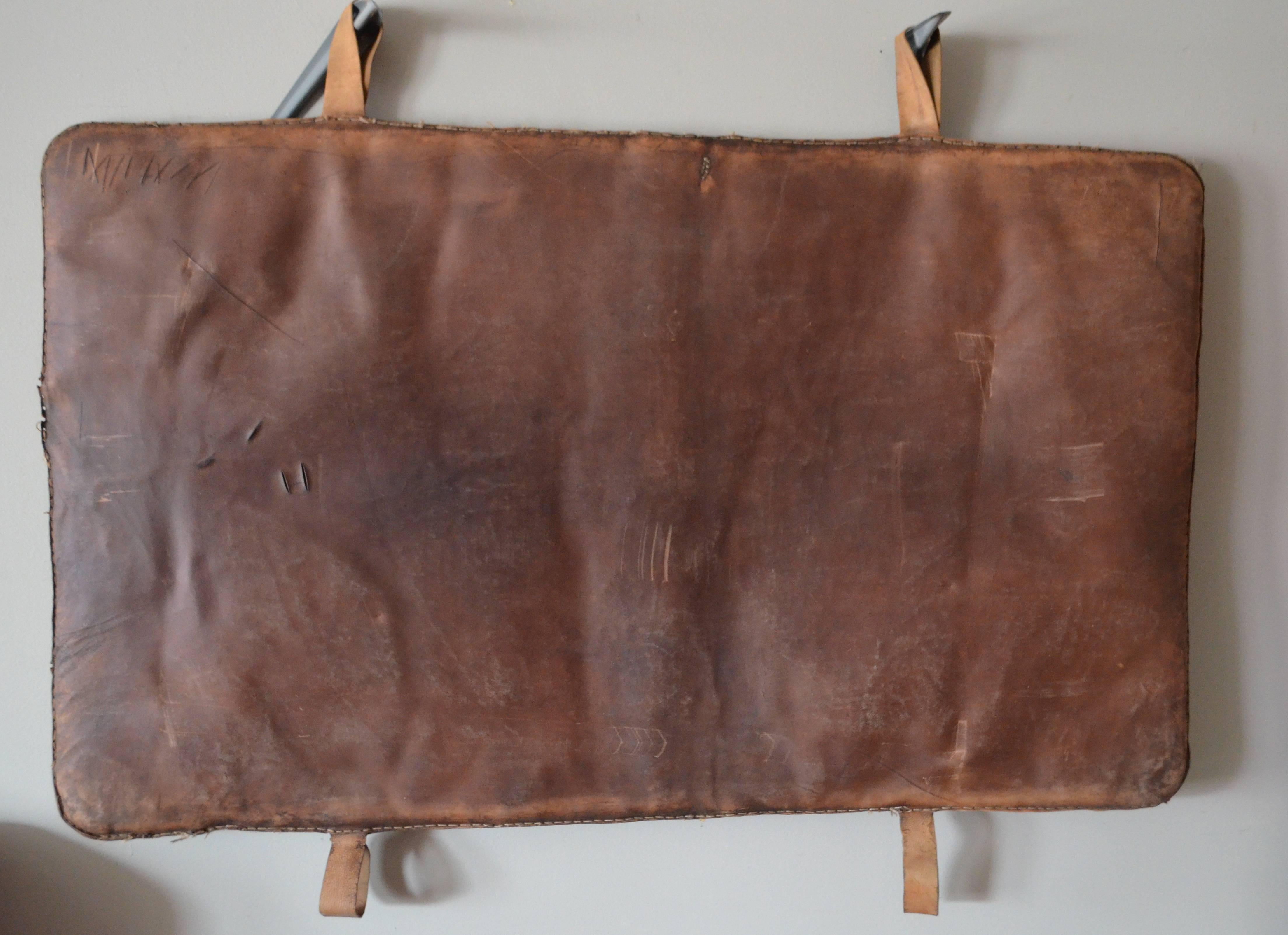 Leather Gym Mat from Germany, circa 1930 2