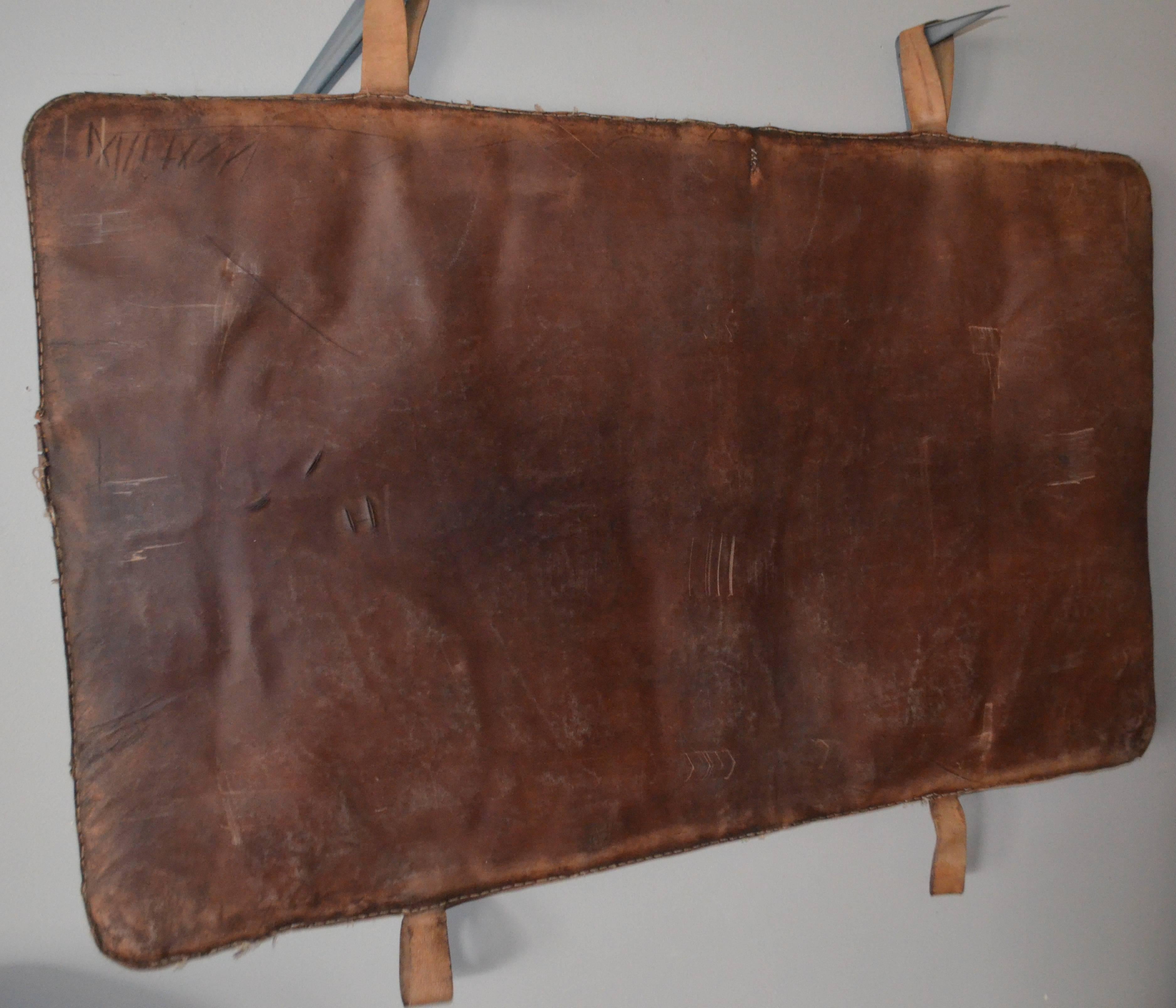 Leather Gym Mat from Germany, circa 1930 3