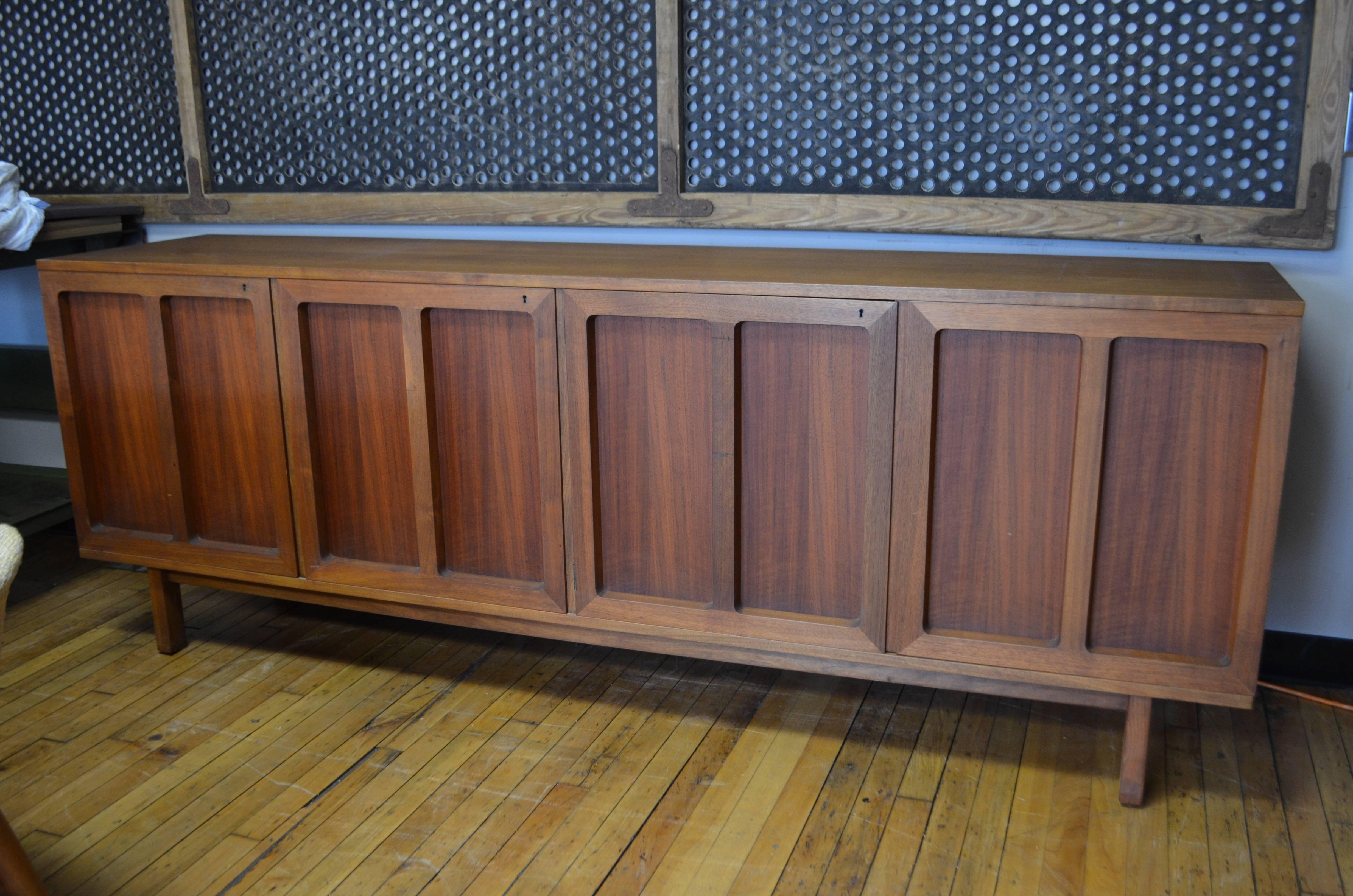 Mid-Century Modern Credenza/Buffet of Teak by Karl-Erik Ekselius for J.O. Carlsson of Sweden