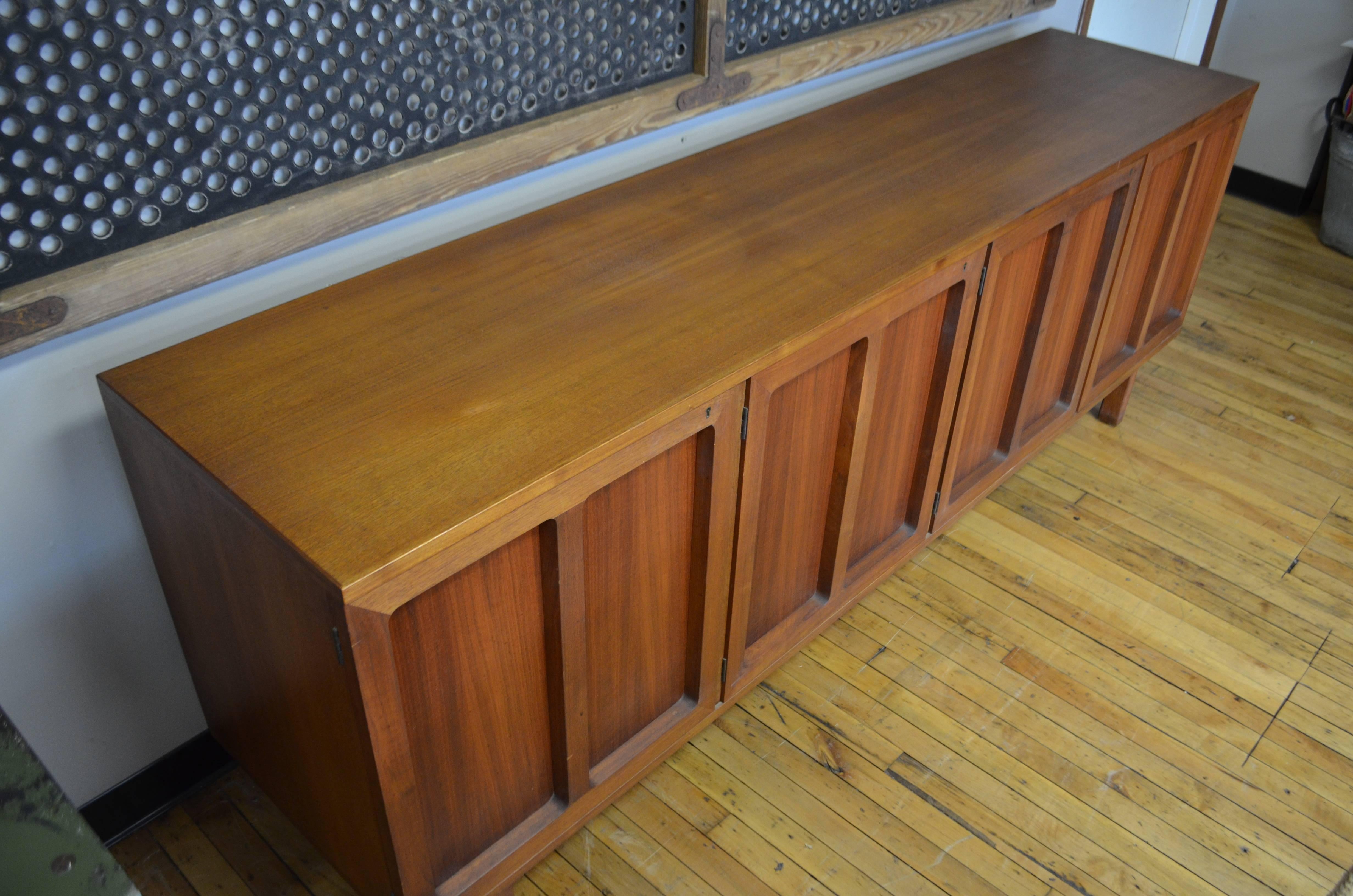 Swedish Credenza/Buffet of Teak by Karl-Erik Ekselius for J.O. Carlsson of Sweden