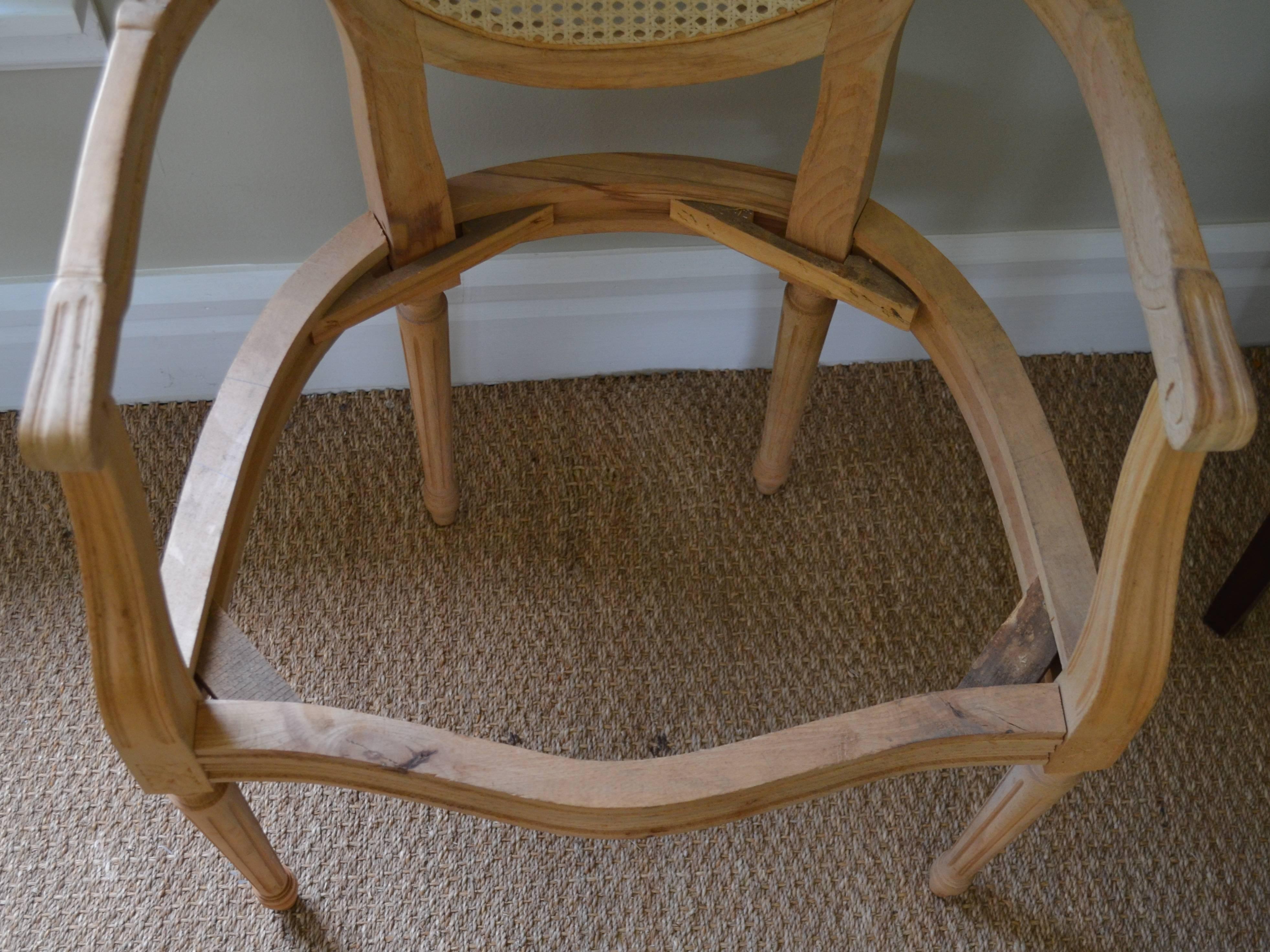 French Provincial Dining Chair for Home and Restaurant in French Country Style; dozens available