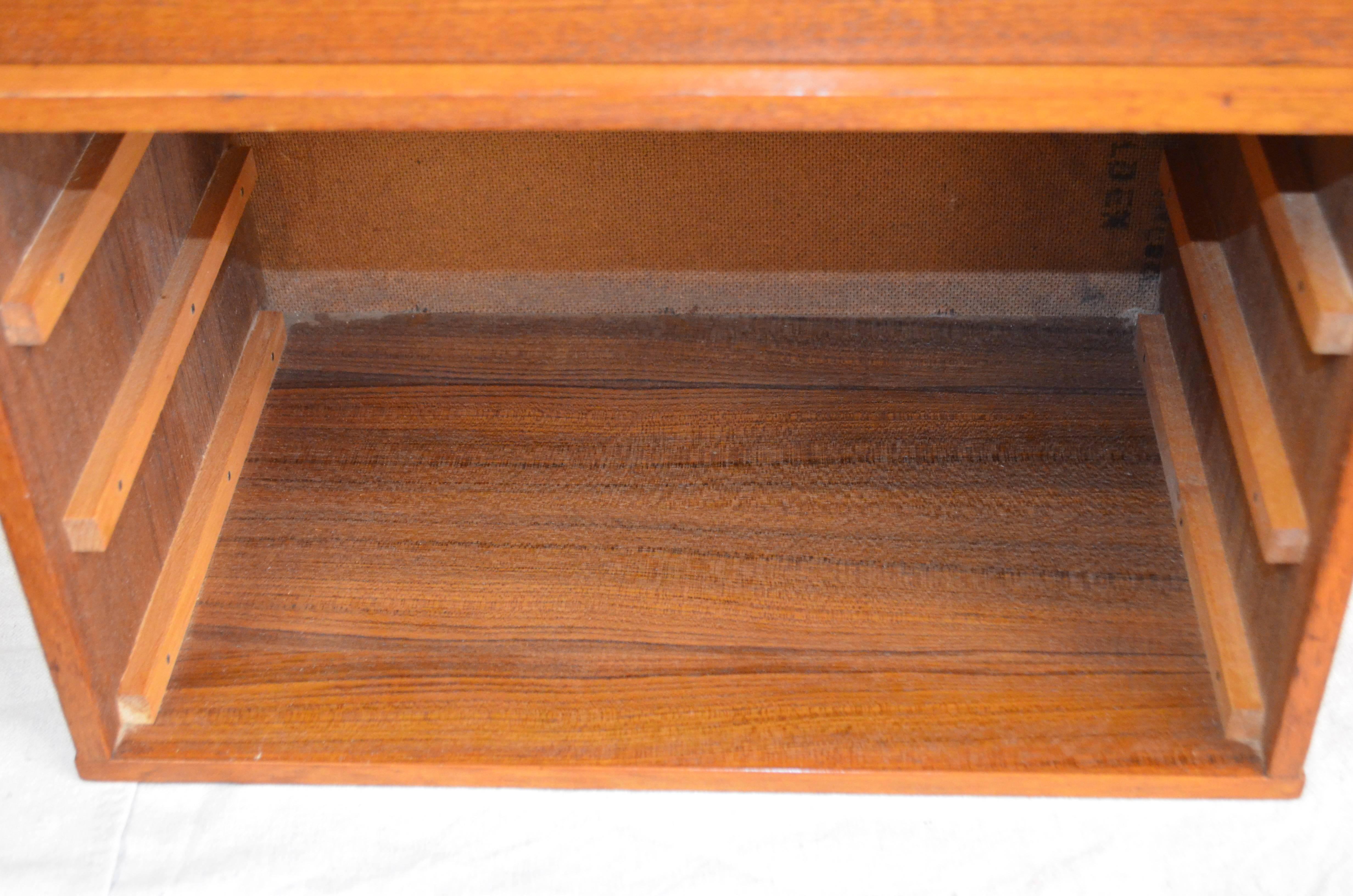 20th Century Jewelry/Letter Box of Teak Designed by Arne Vodder, Made in Sweden