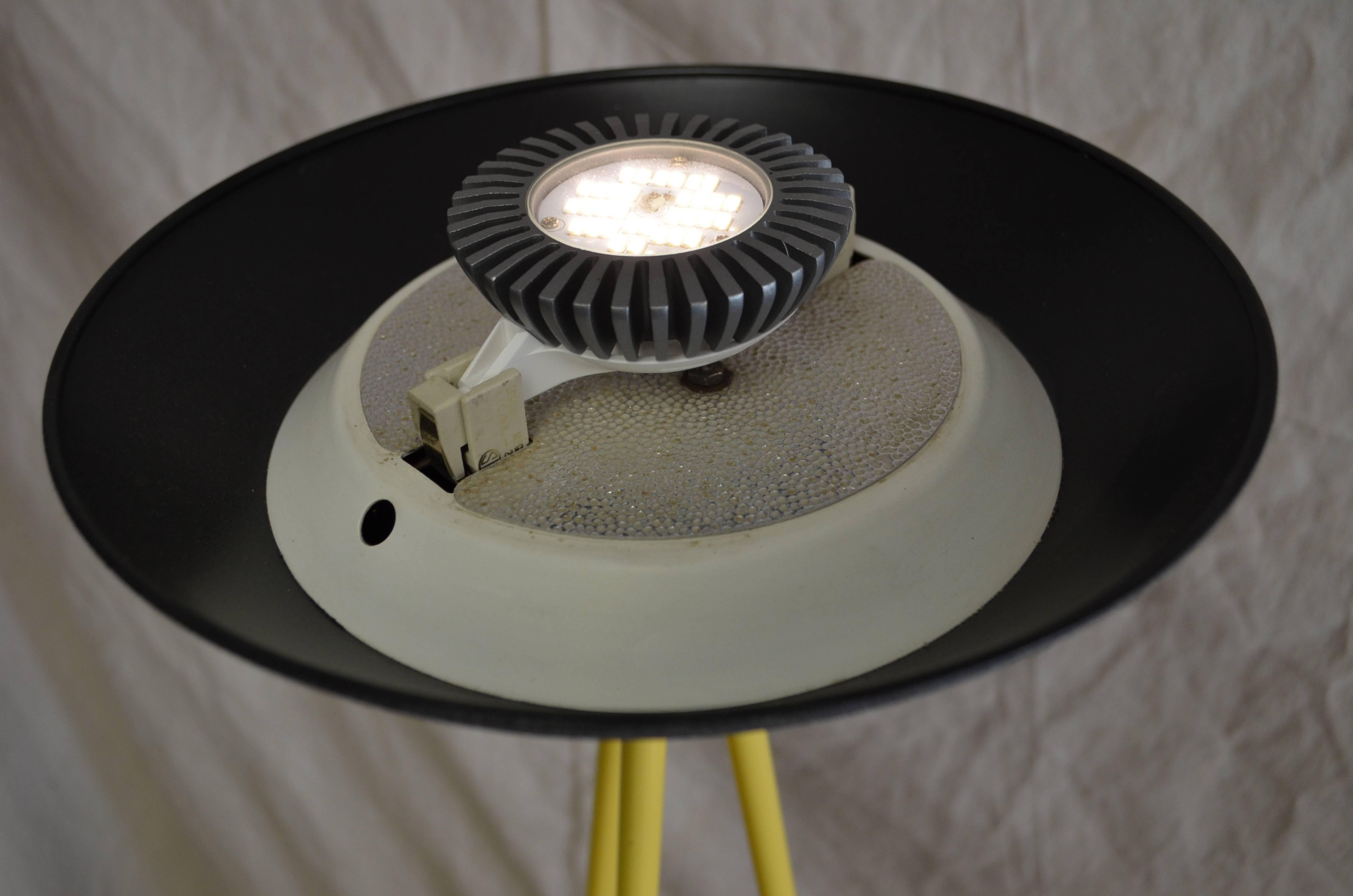 Steel Tripod Floor Lamp, 